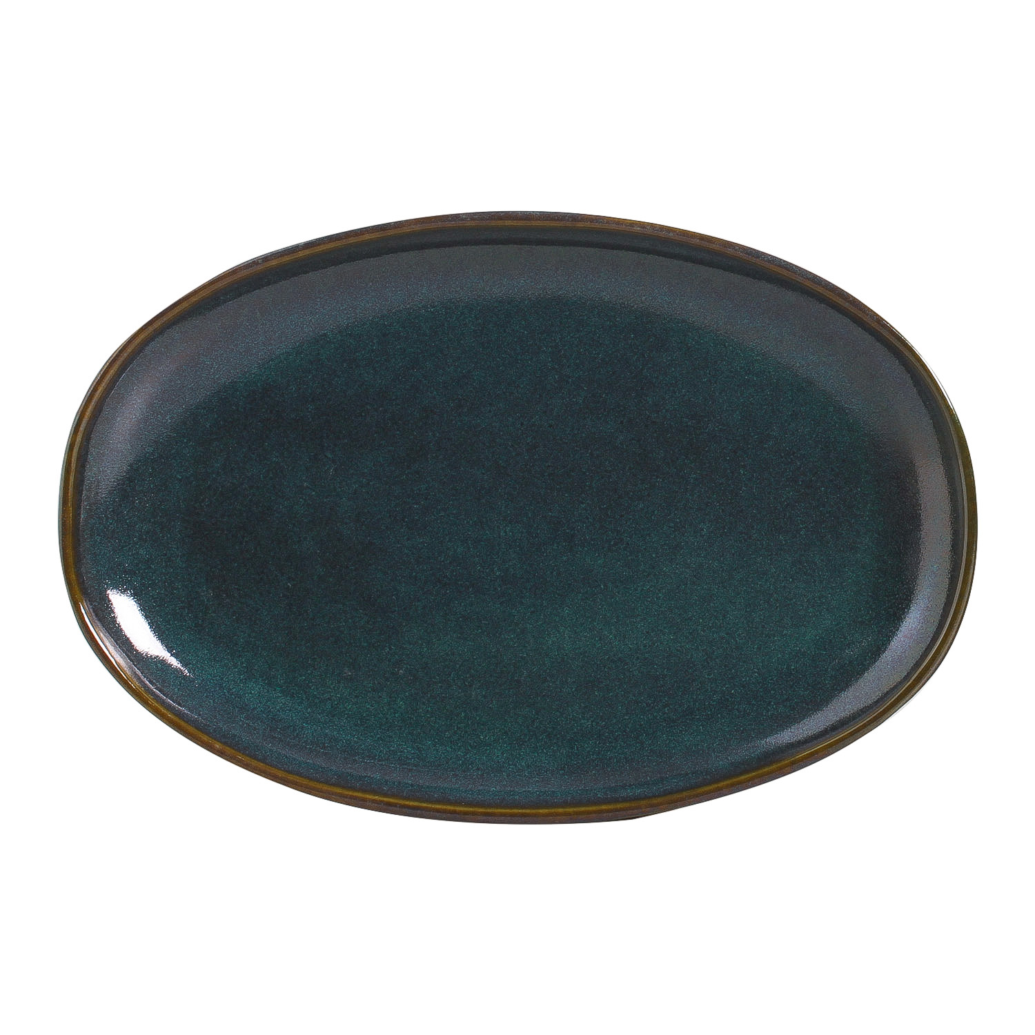 Organic  Oval Platter 30x20cm Oceano