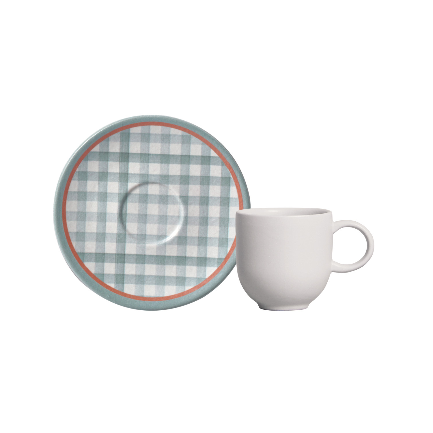 Coup Coffee Cup And Saucer 97ml Tempo De Festa