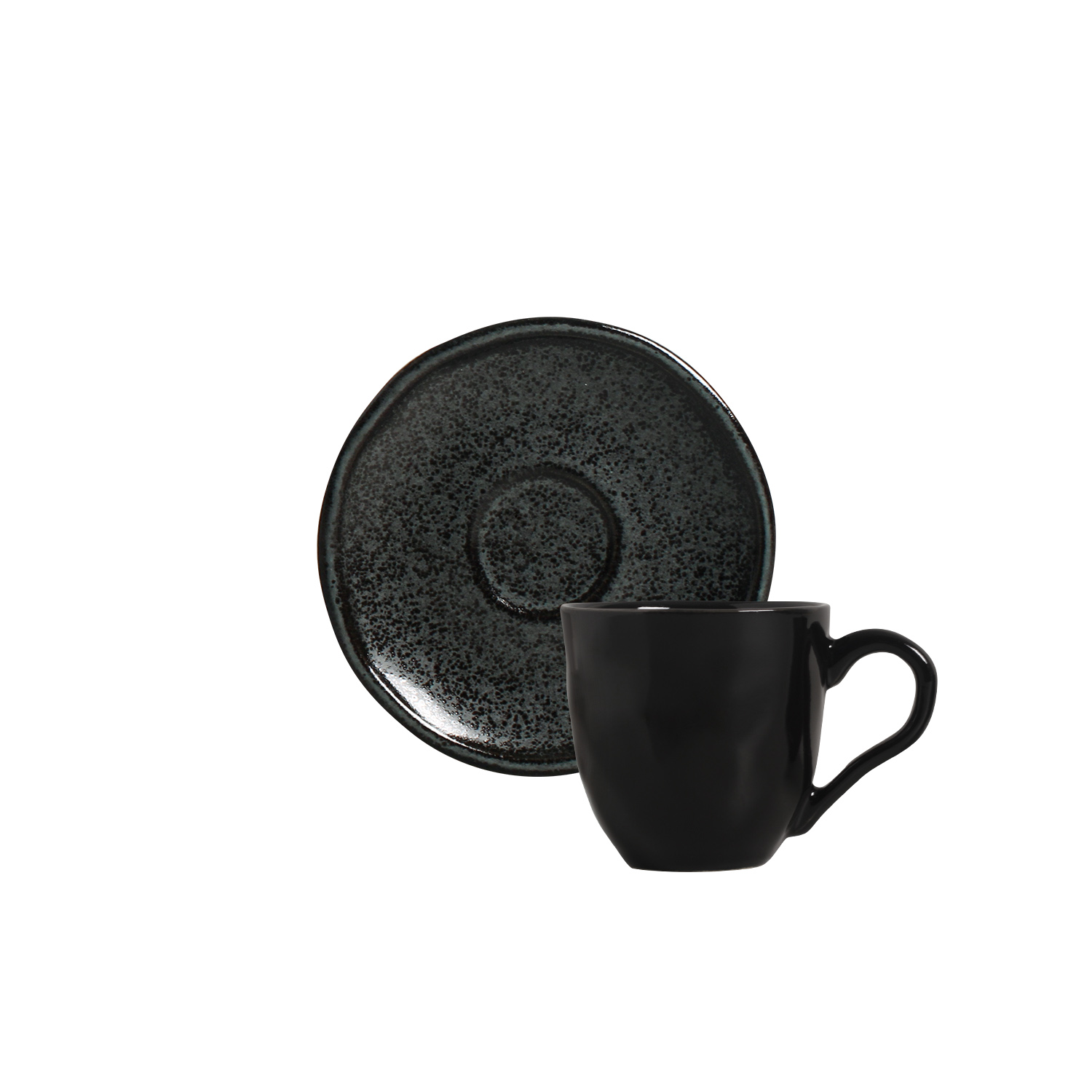 Daily Coffee Cup And Saucer 70ml Intense