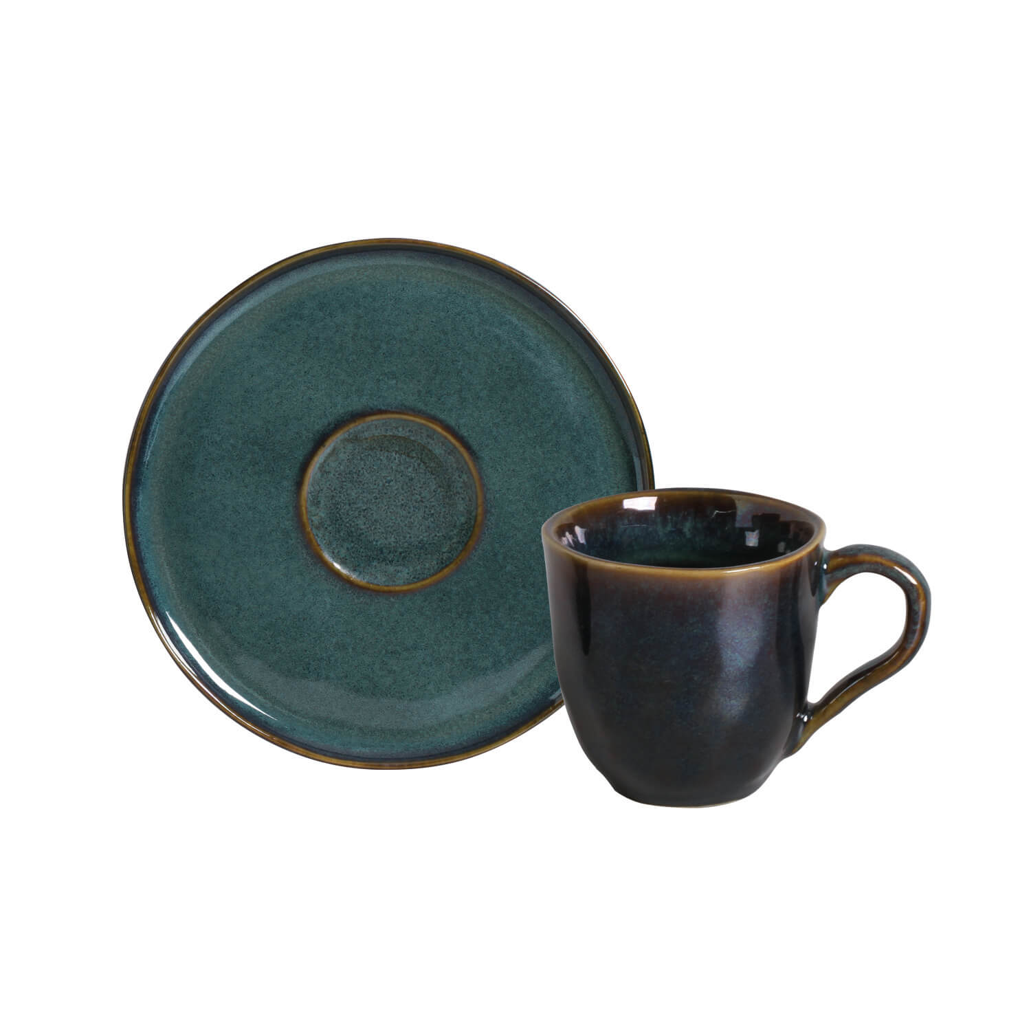 Bio Coffee Cup And Saucer 120ml Oceano