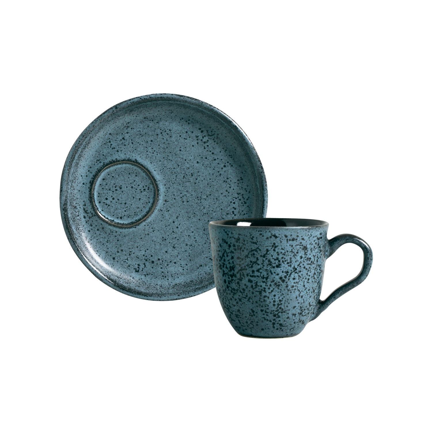 Bio Coffee Cup And Saucer 70ml Night Sky
