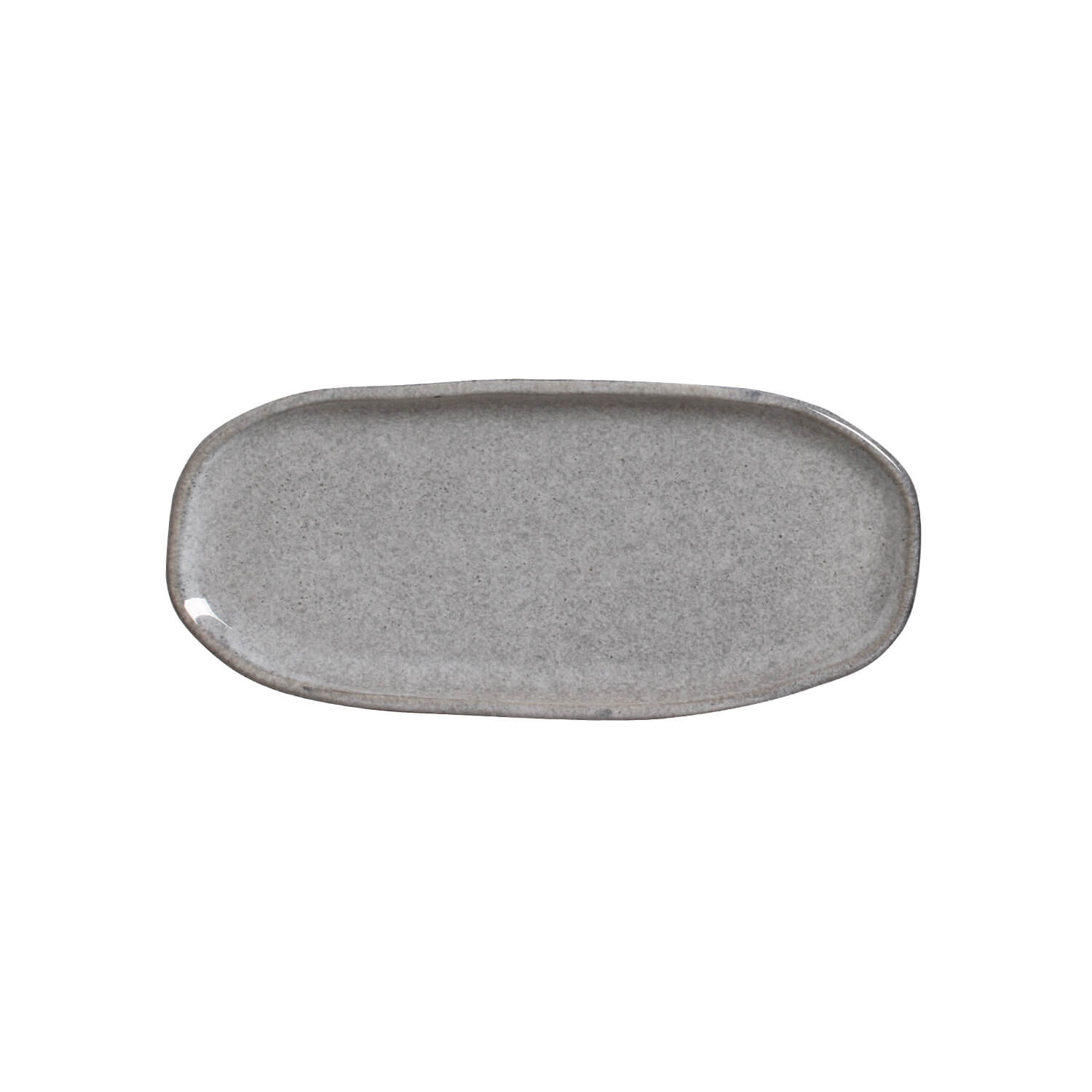 Organic  Oval Platter 23x11cm Dust