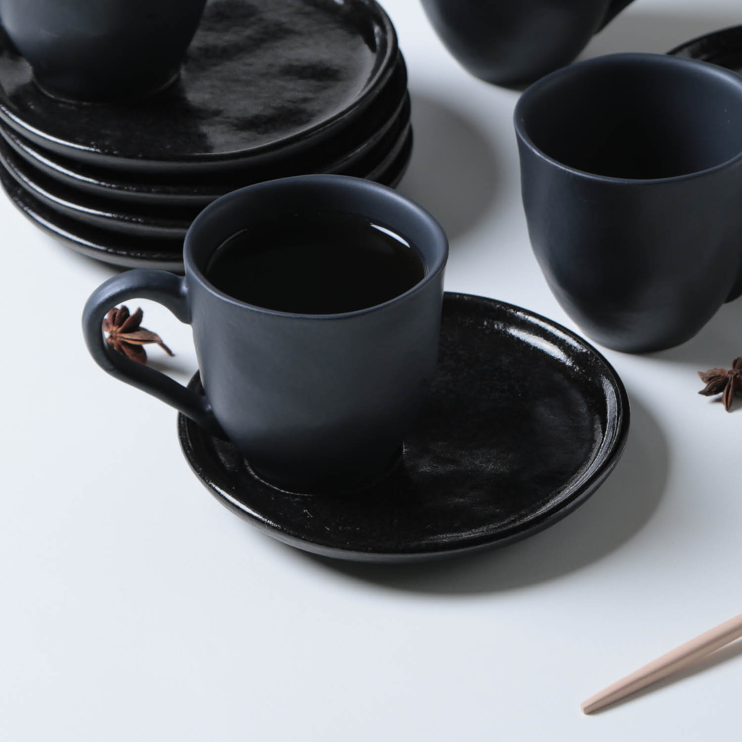 Bio Tea Cup And Saucer 170ml Eclipse