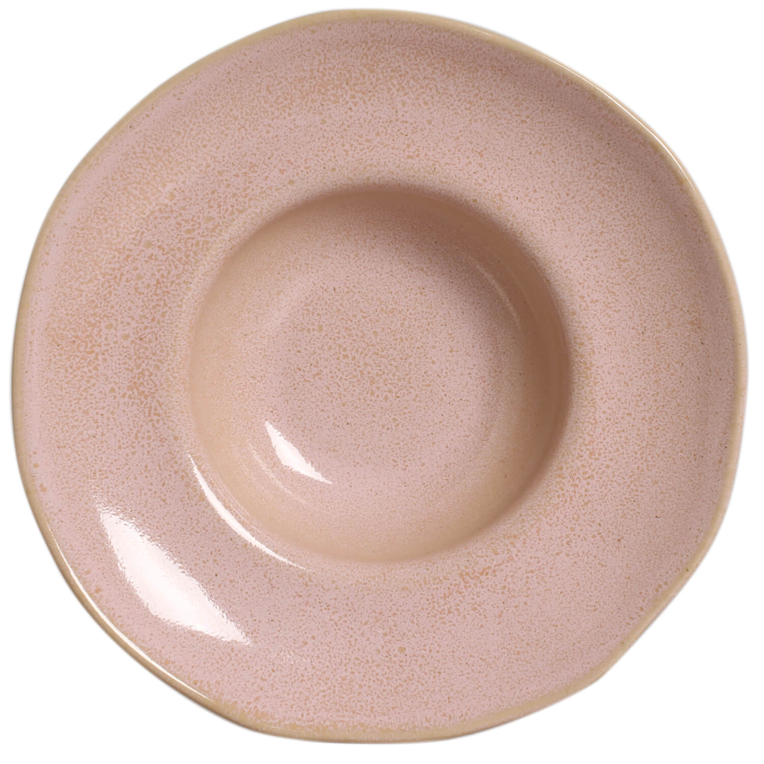 Organic Deep Rim Plate 28cm 450ml Litchi