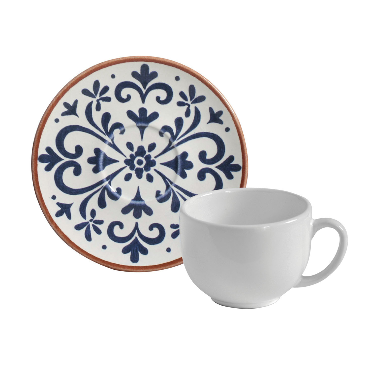 Coup Tea Cup And Saucer 220ml Coimbra