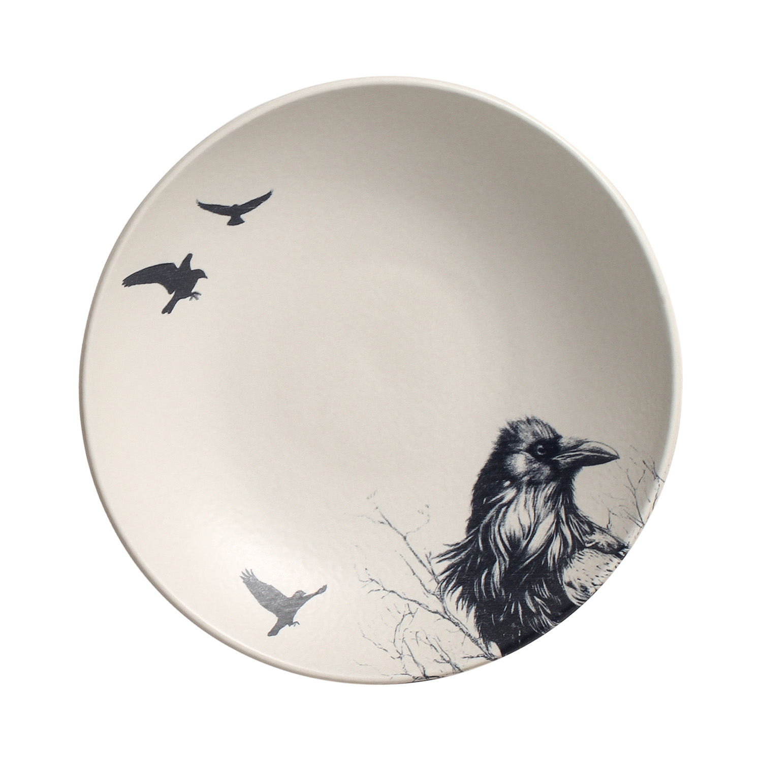 Coup Soup Plate / Bowl 20.3cm Birds