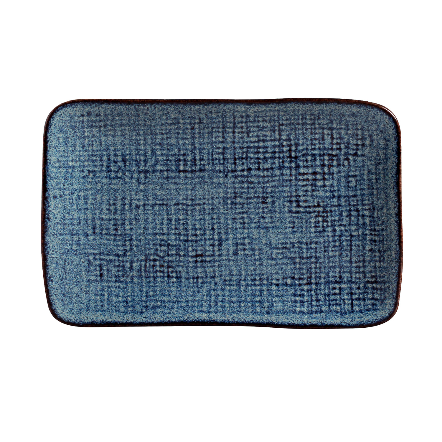 Juta Rectangular Platter 27x16cm Titanium