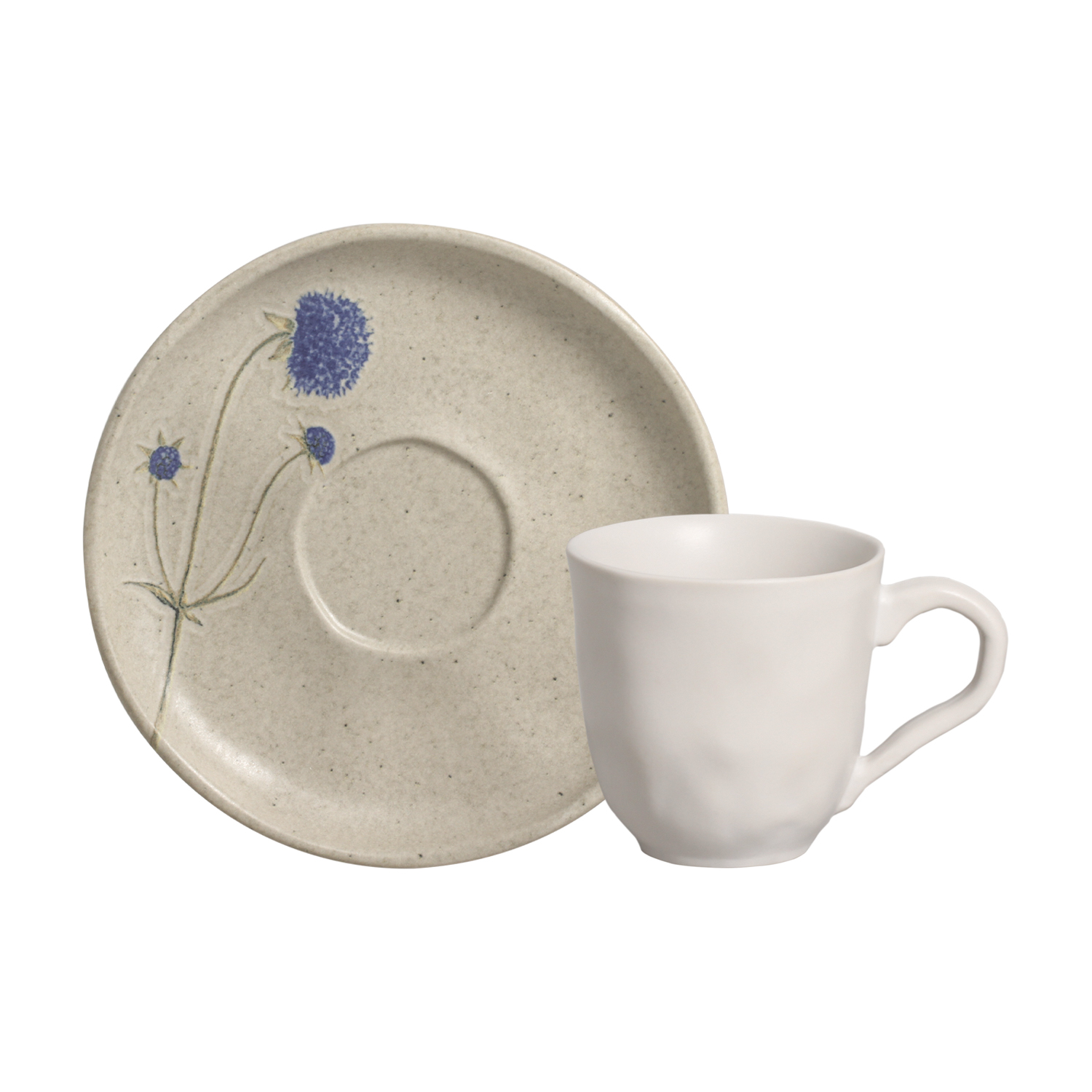 Bio Tea Cup And Saucer 170ml Campestre