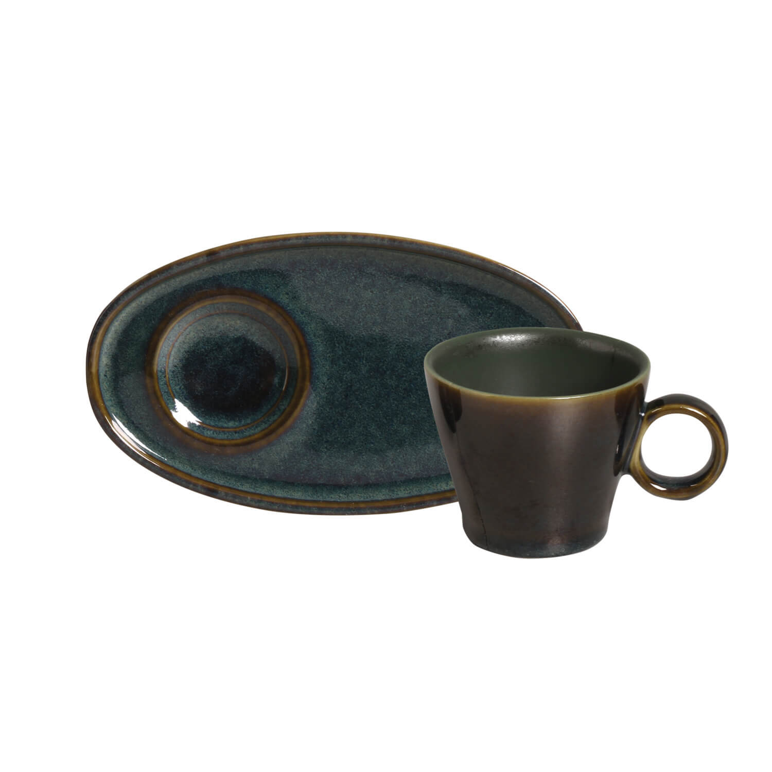 Neo Coffee Cup And Saucer 110ml Oceano