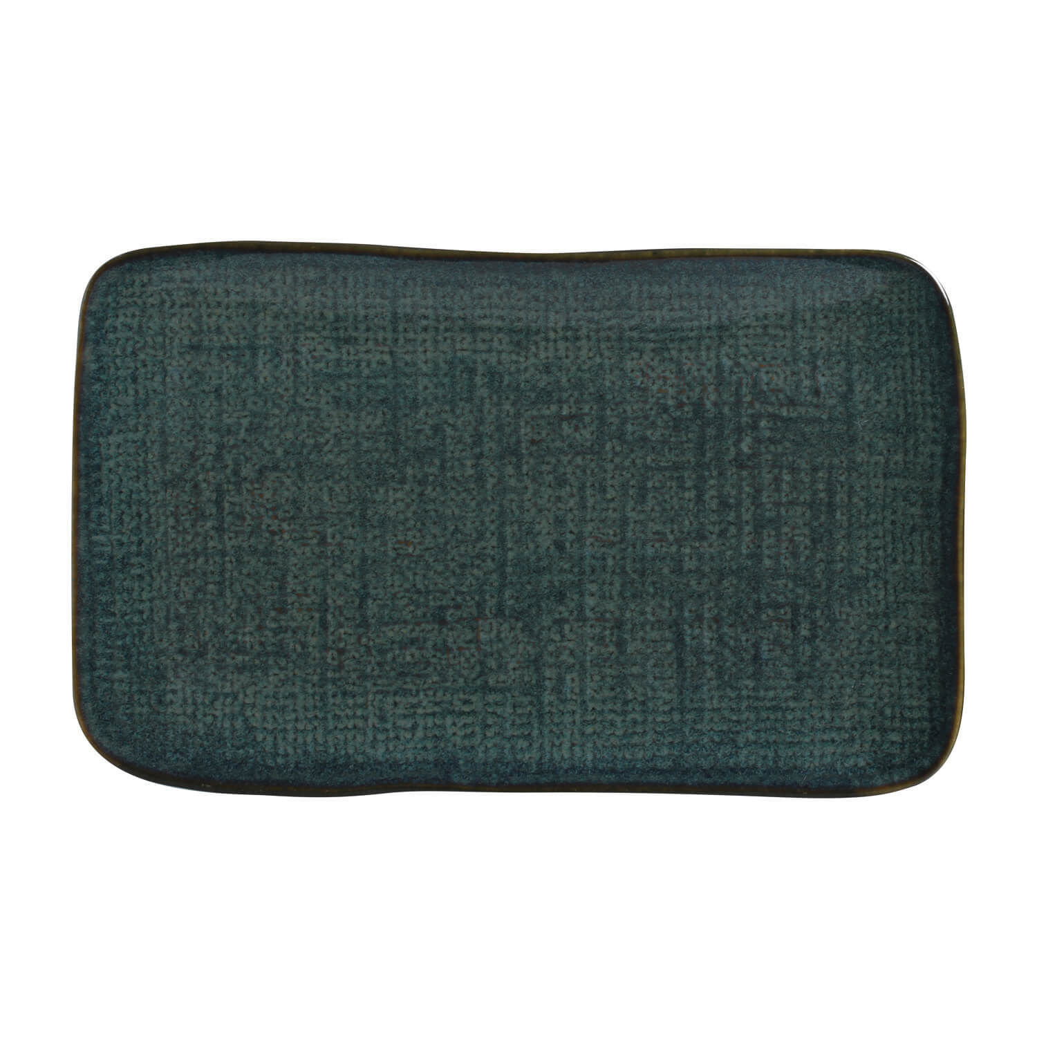 Juta Rectangular Platter 27x16cm Oceano