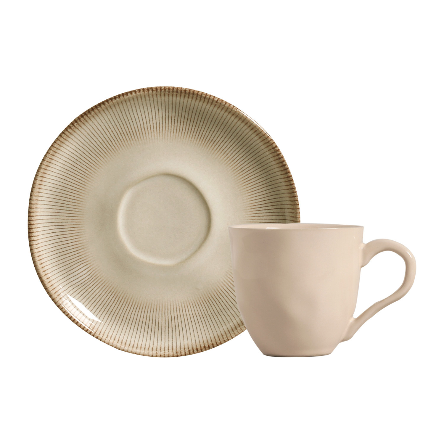 Bio Tea Cup And Saucer 170ml Raio