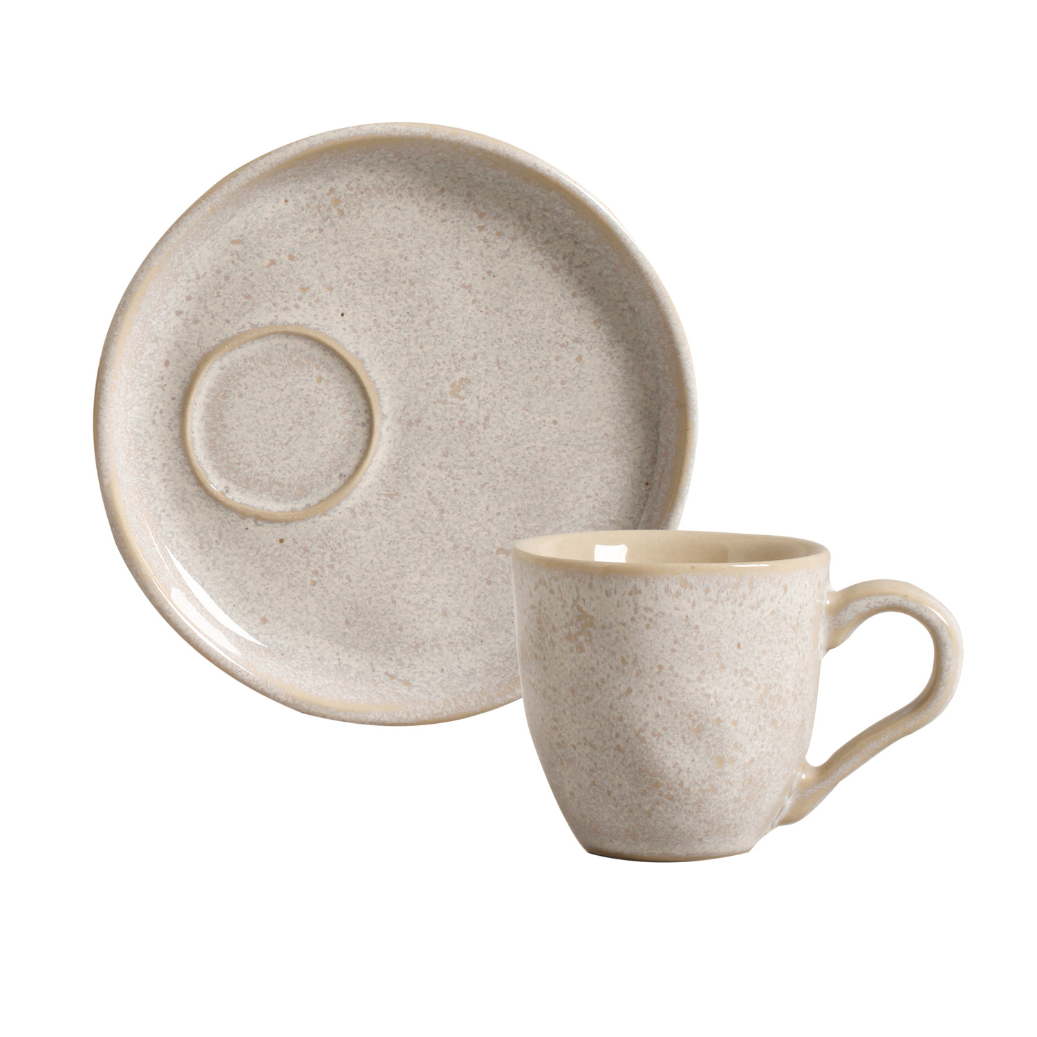 Bio Coffee Cup And Saucer 70ml Latte