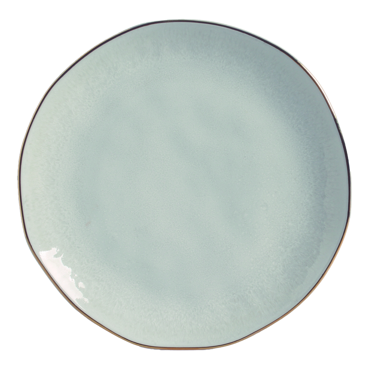 Organic Dinner Plate 26.5cm Lua Gold