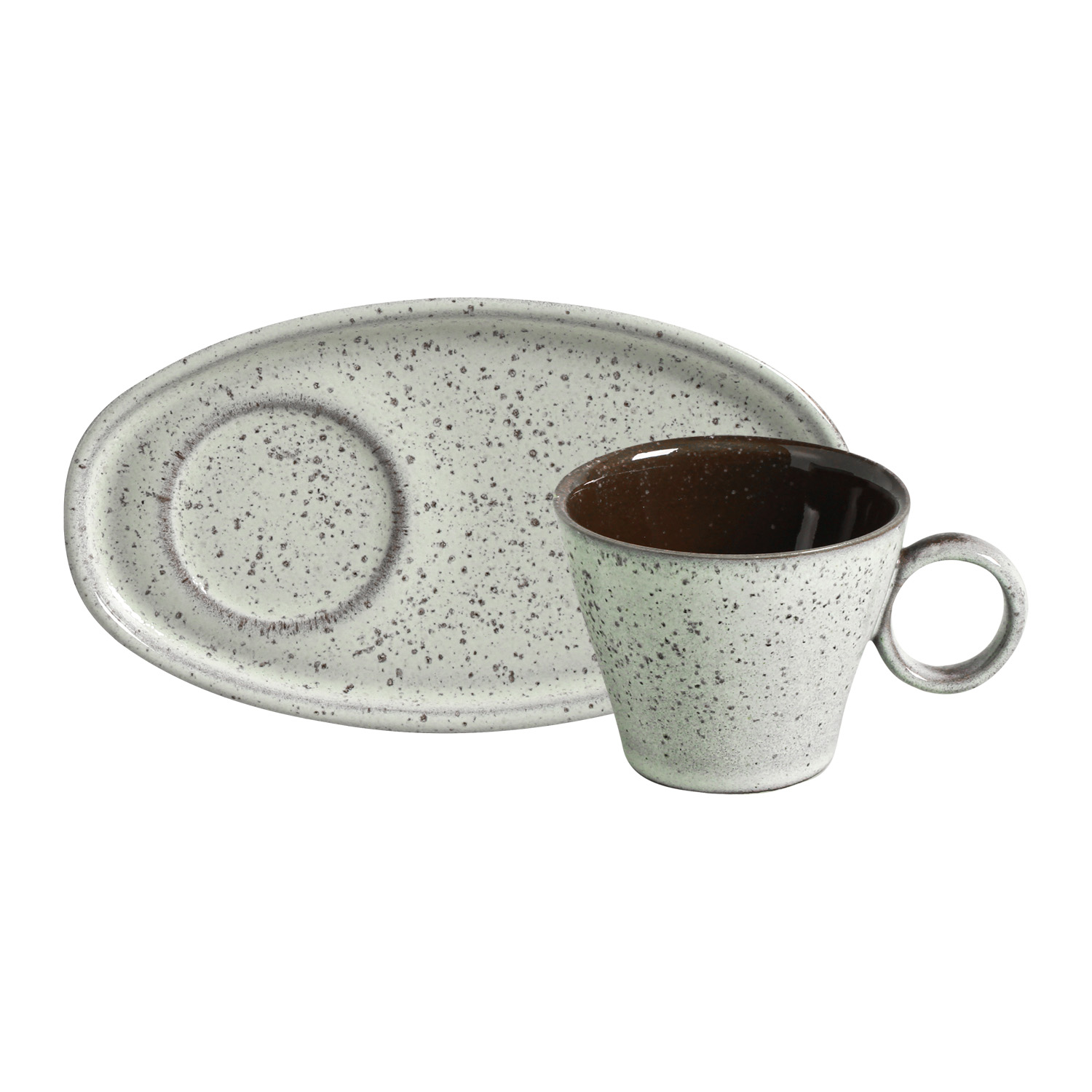Neo Coffee Cup And Saucer 110ml Pistache