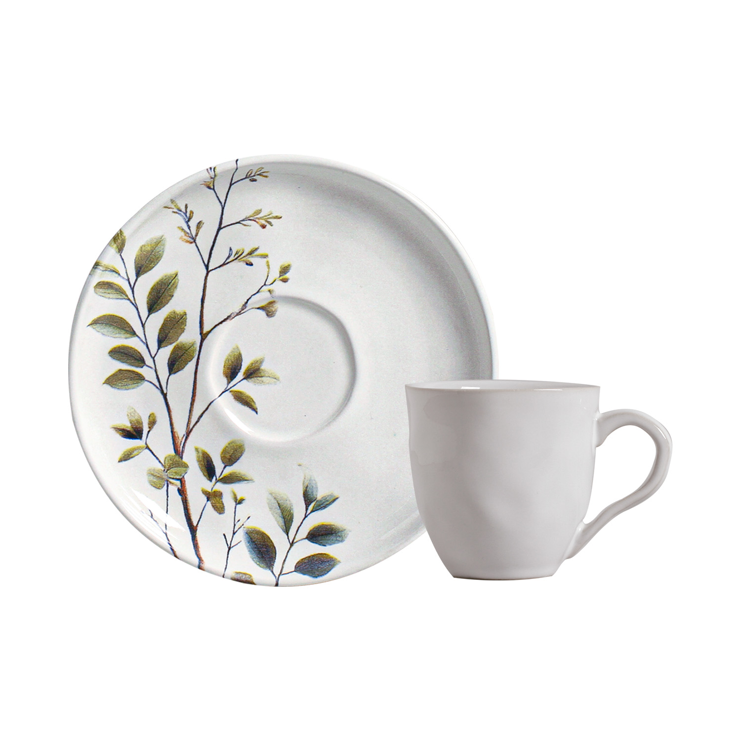 Bio Tea Cup And Saucer 170ml Birdy