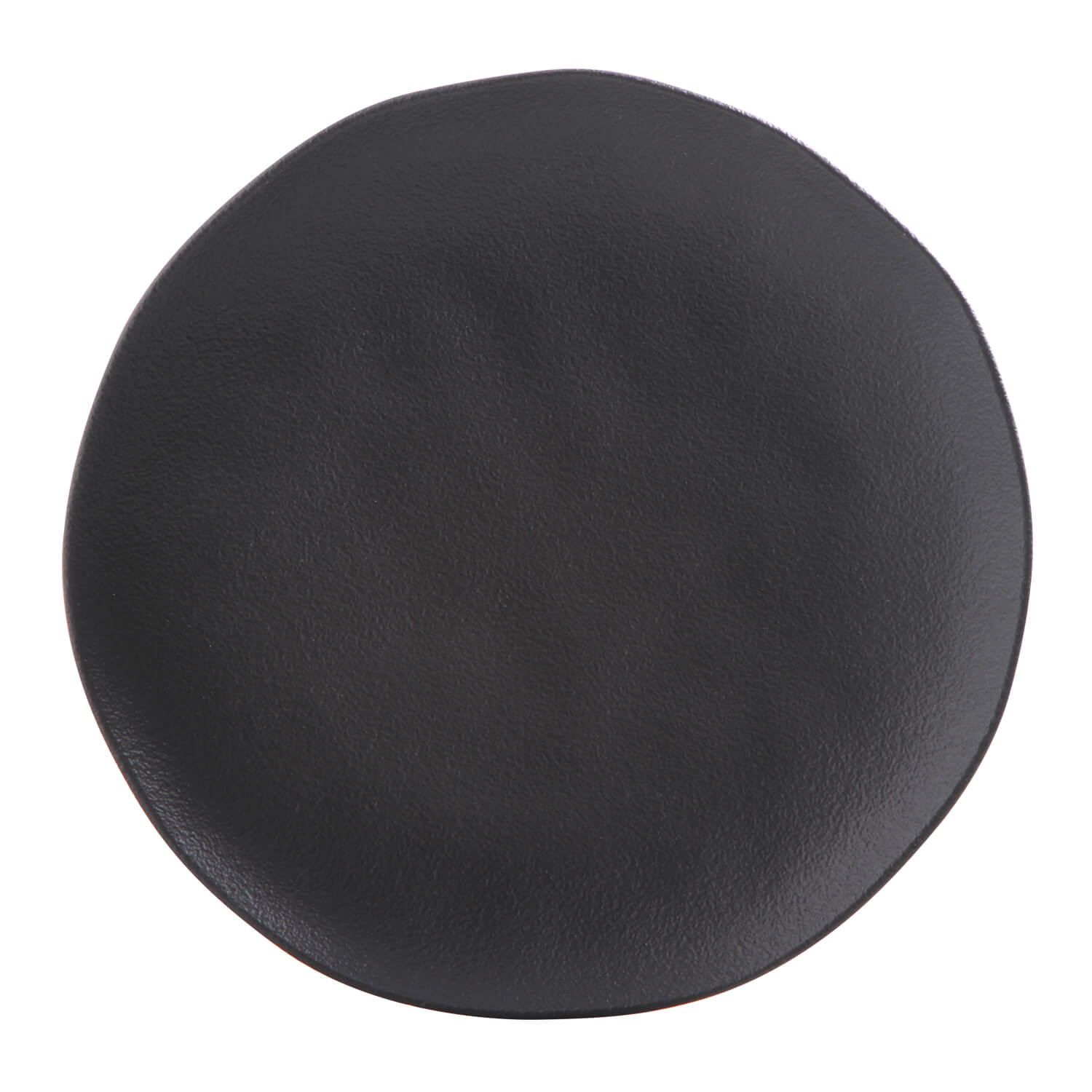 Organic Dinner Plate 26.5cm Preto Matte