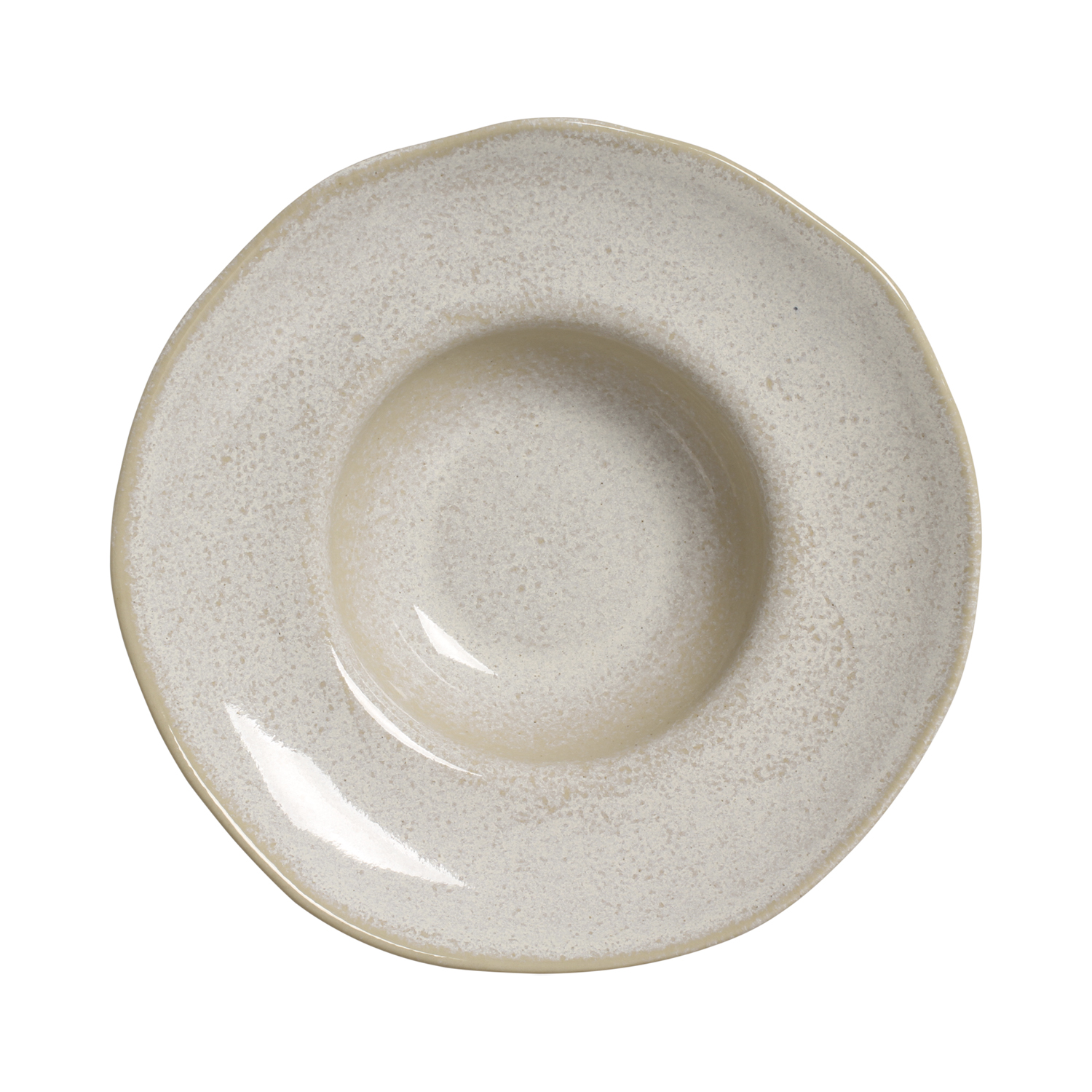 Organic Deep Rim Plate 25cm 266ml Latte