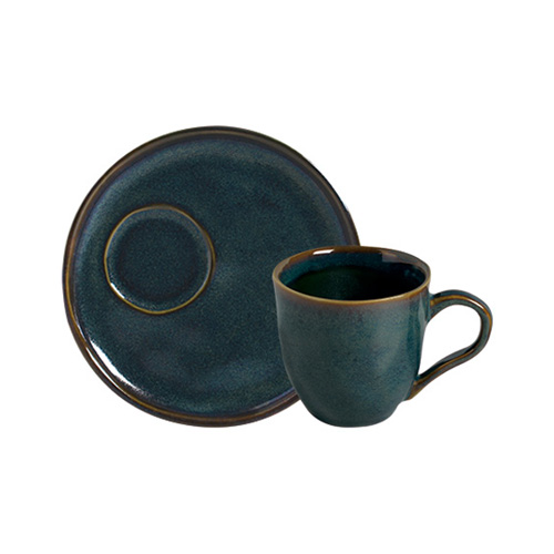 Bio Coffee Cup And Saucer 70ml Oceano