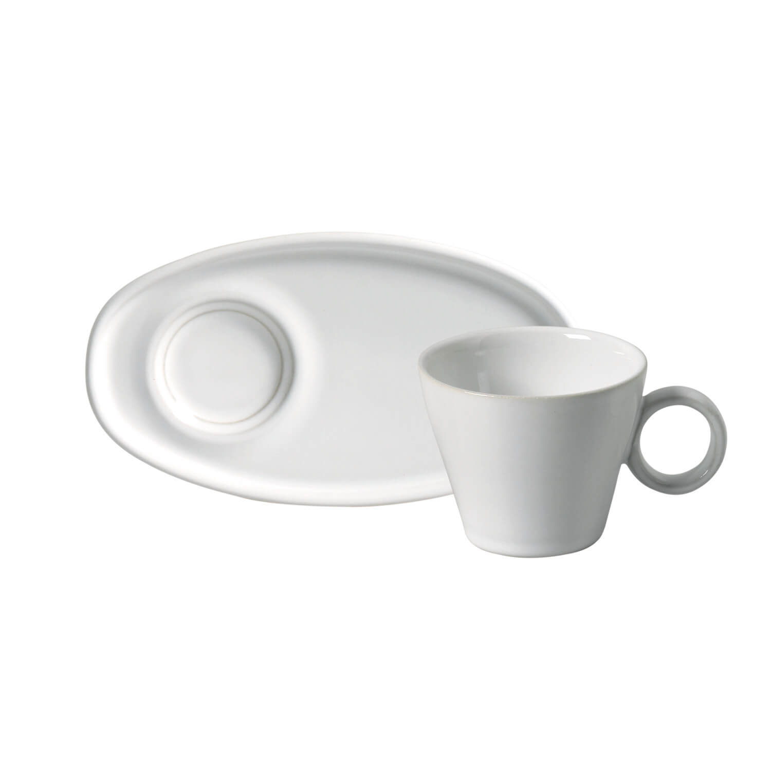 Neo Coffee Cup And Saucer 110ml New White