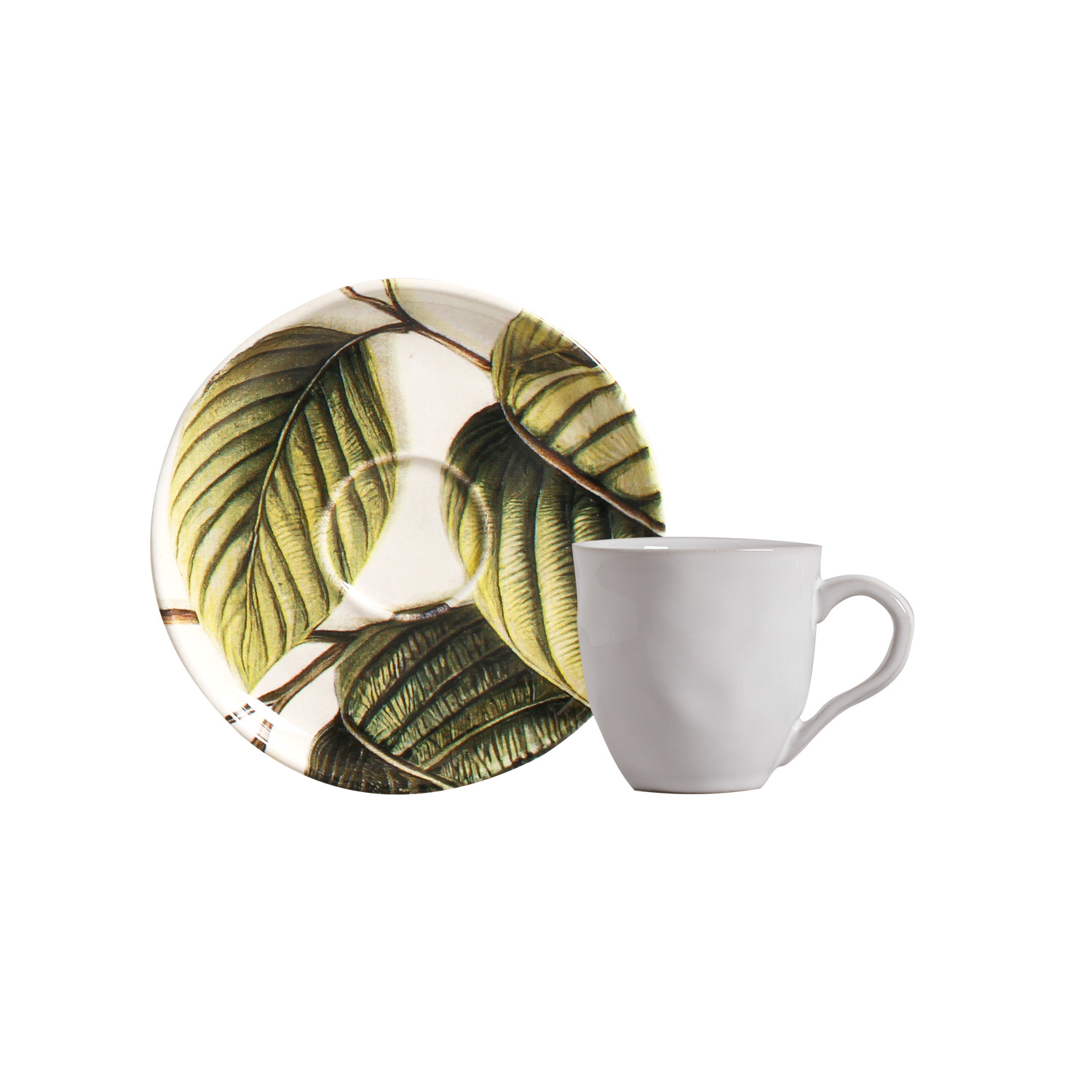 Bio Coffee Cup And Saucer 120ml Éden