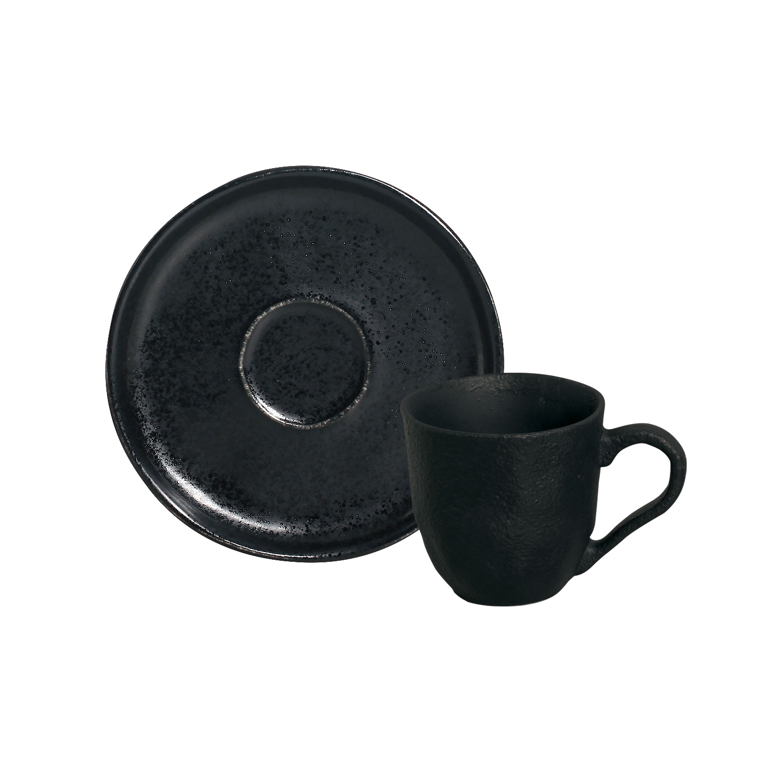 Bio Coffee Cup And Saucer 120ml Eclipse