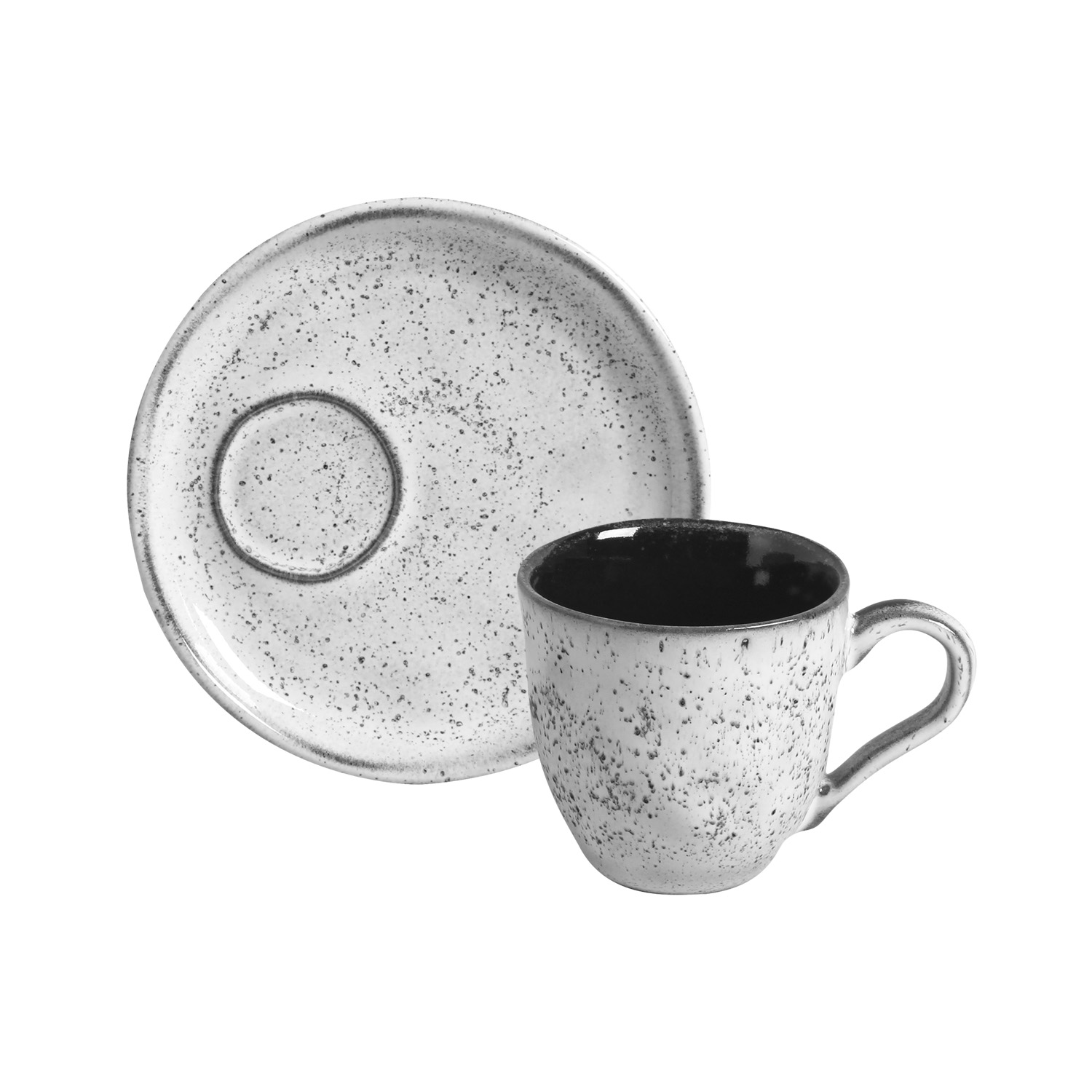 Bio Coffee Cup And Saucer 70ml Echo