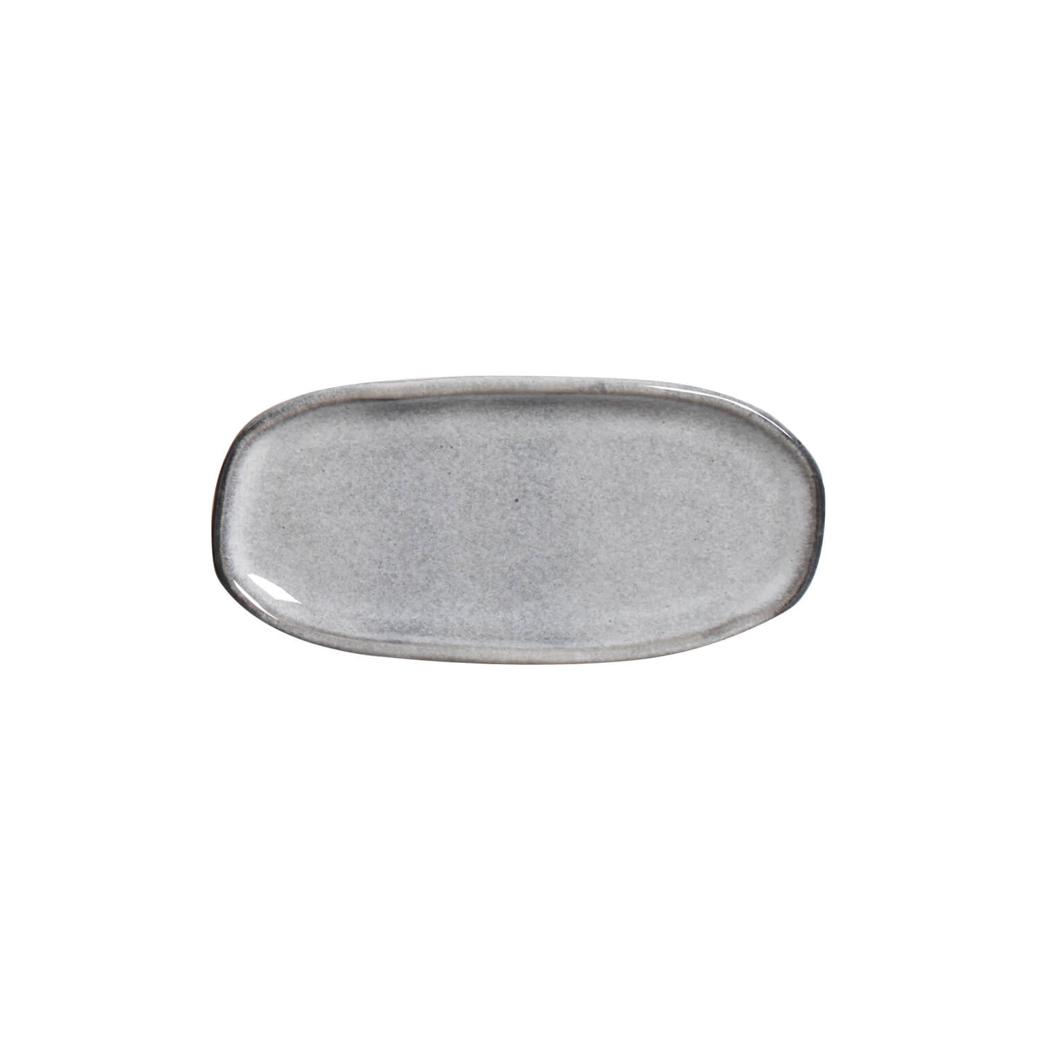 Organic  Oval Platter 16.5x8cm Dust