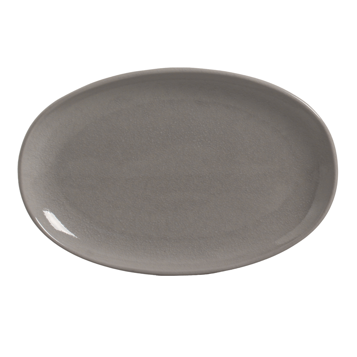 Organic  Oval Platter 30x20cm Bruma