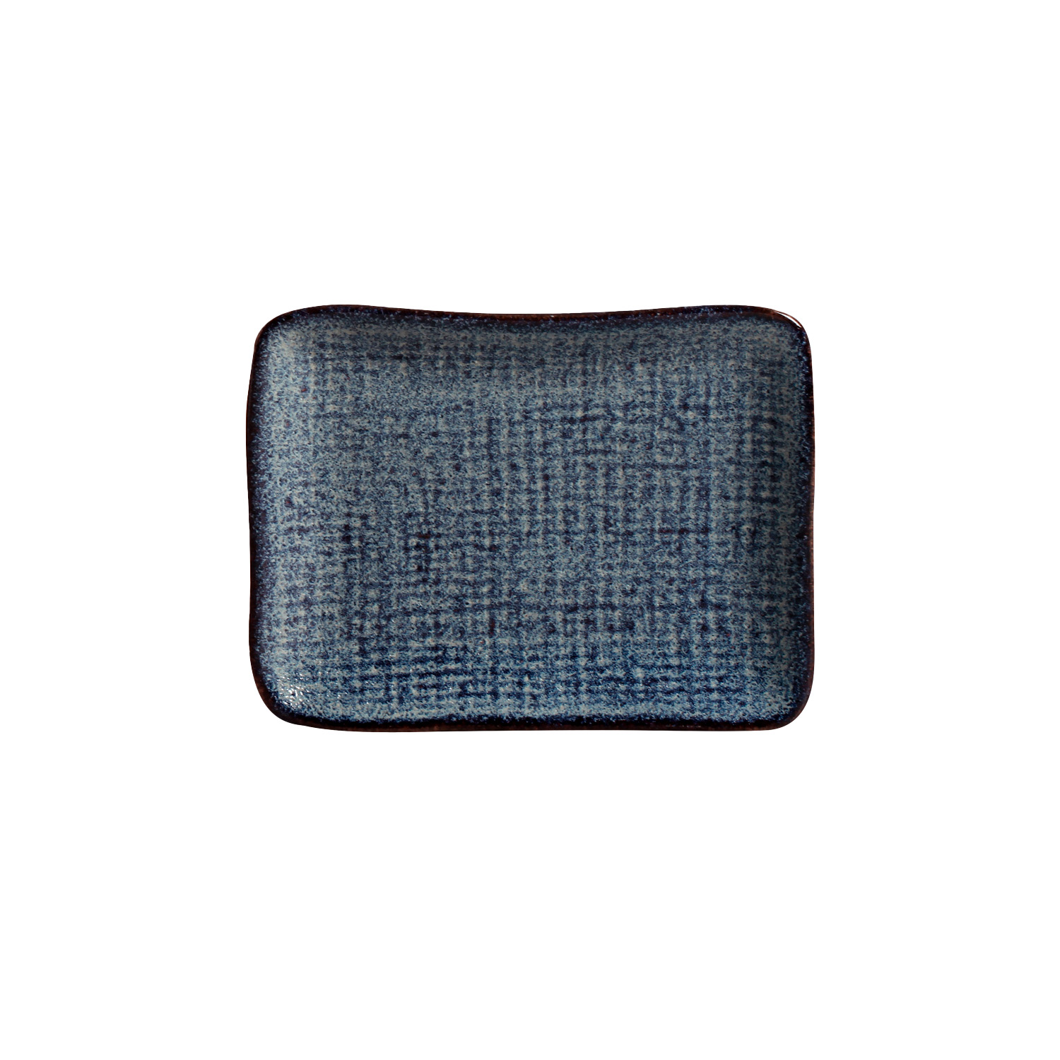Juta Rectangular Platter 18x14cm Titanium