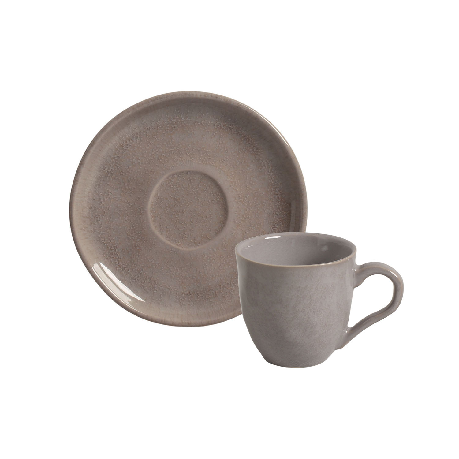 Bio Coffee Cup And Saucer 120ml Shimeji