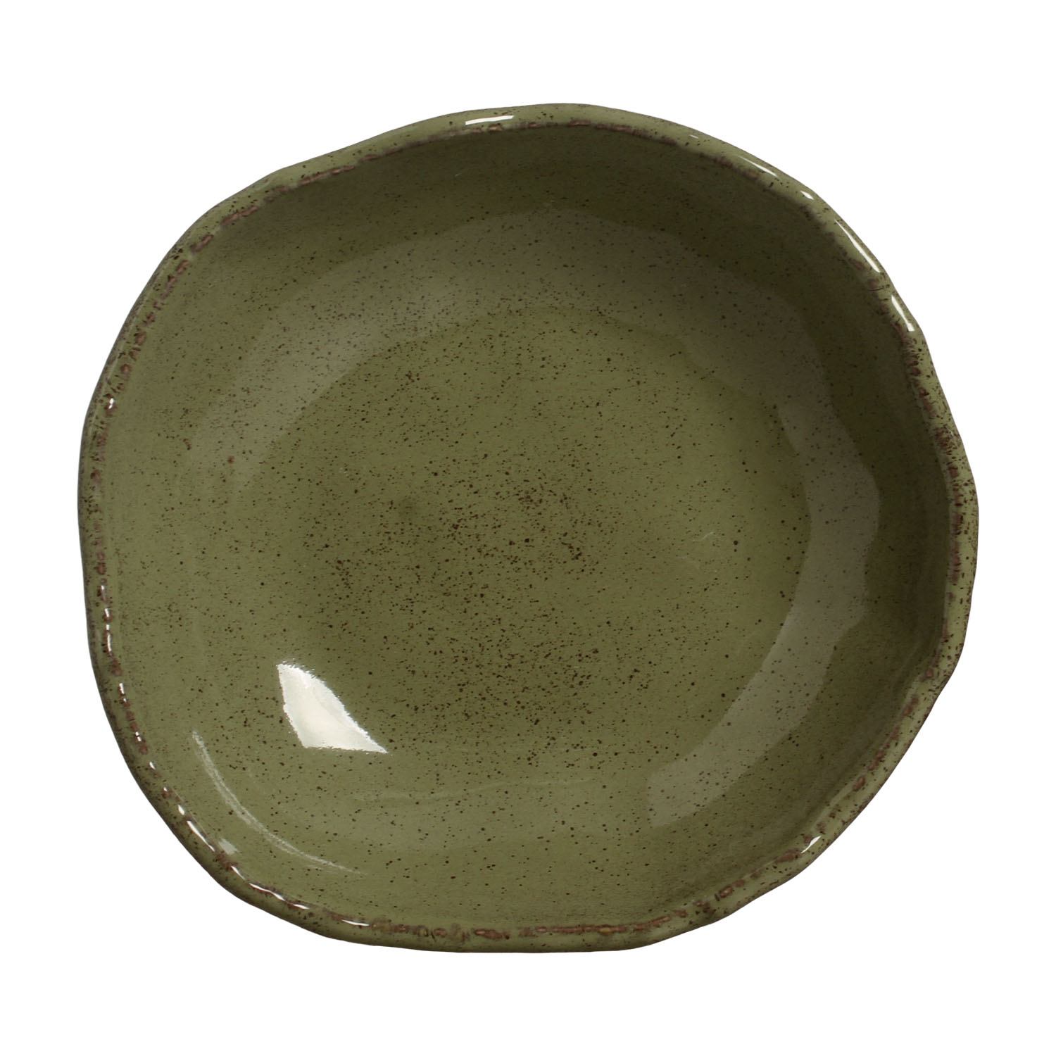 Eco Stone Soup Plate / Bowl 21.5cm Jade