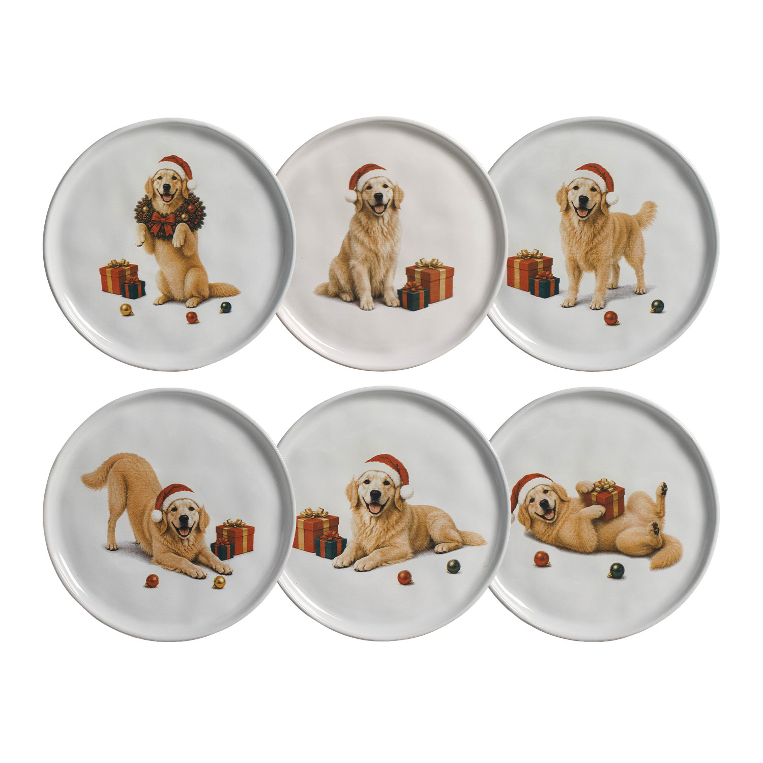 Bio Dessert / Salad Plate Set 21.5cm Merry Golden