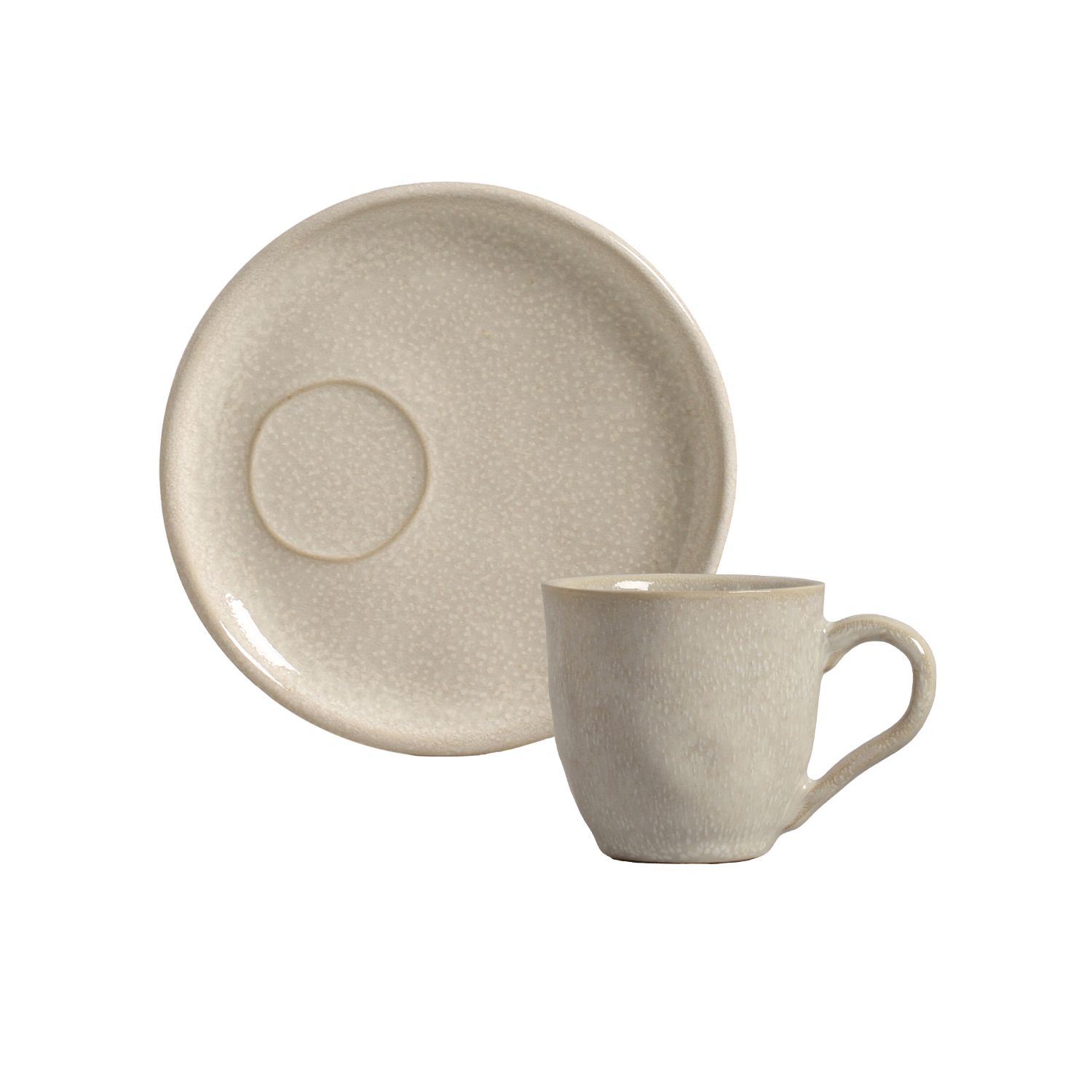Bio Coffee Cup And Saucer 70ml Sol