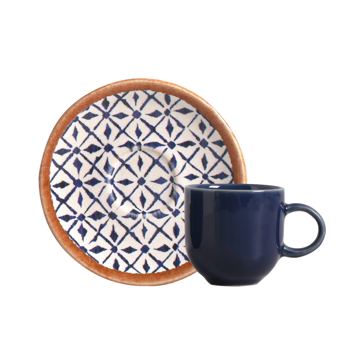 Coup Coffee Cup And Saucer 97ml New Asteca