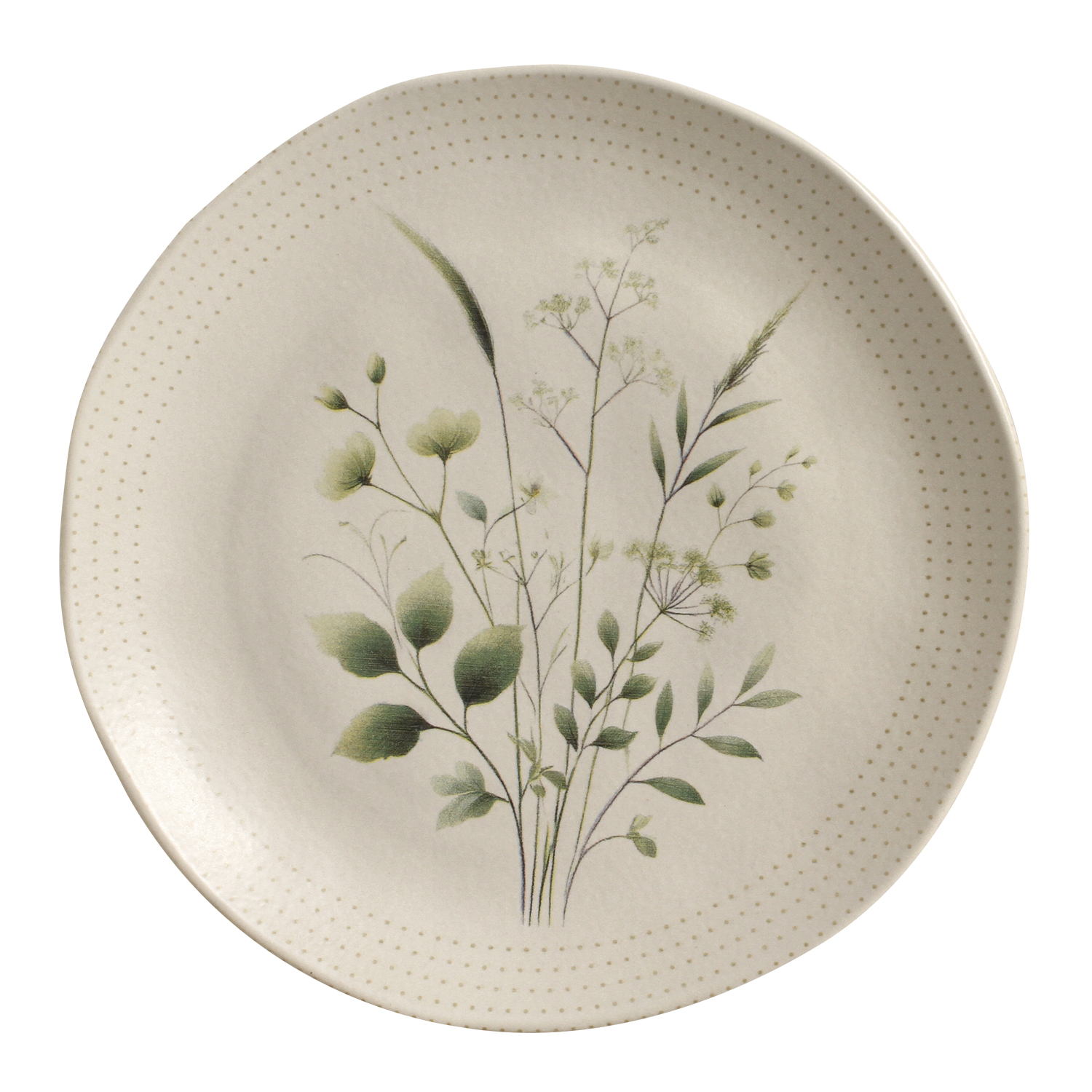 Organic Dinner Plate 26.5cm Ammi