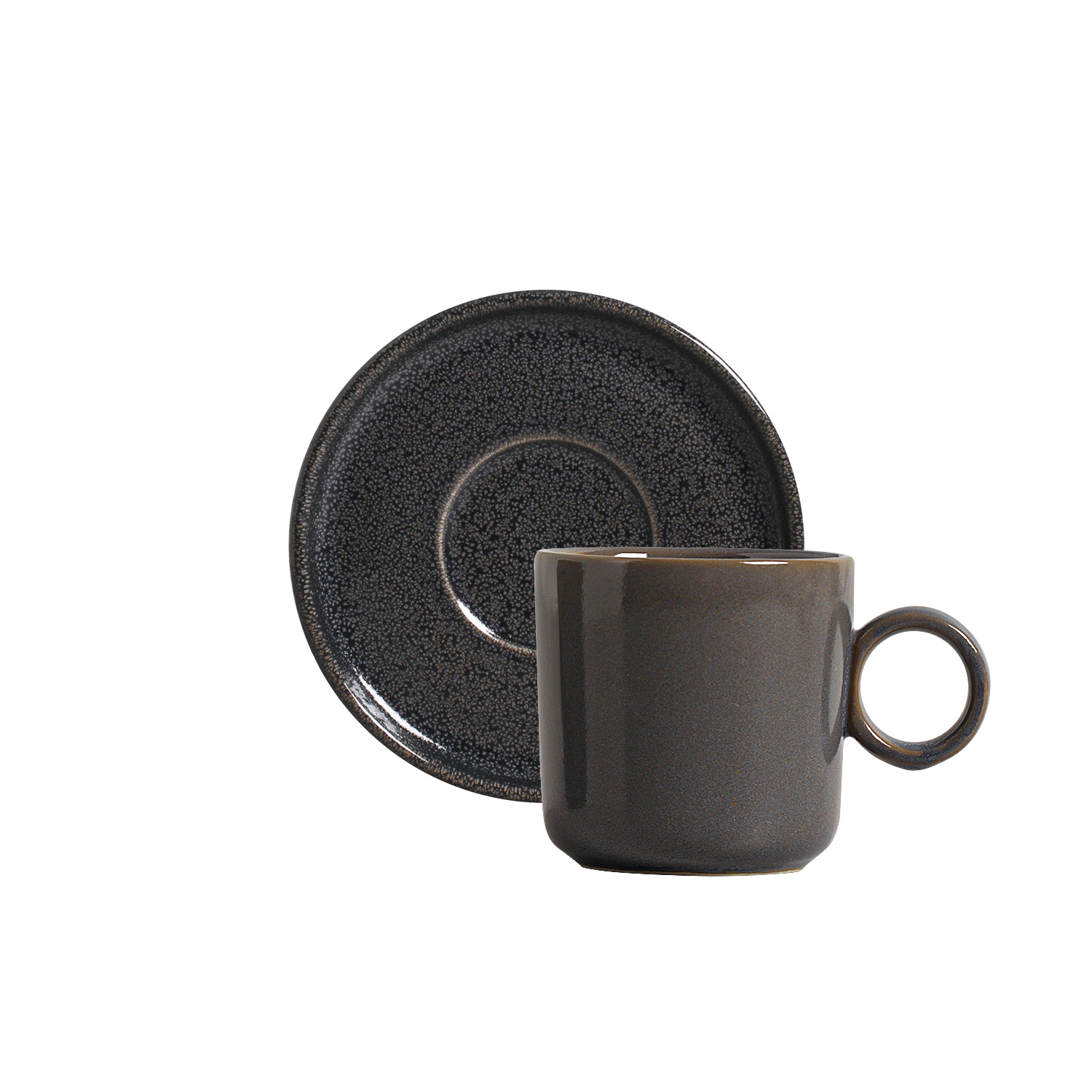 Basic Tea Cup And Saucer 150ml Dove