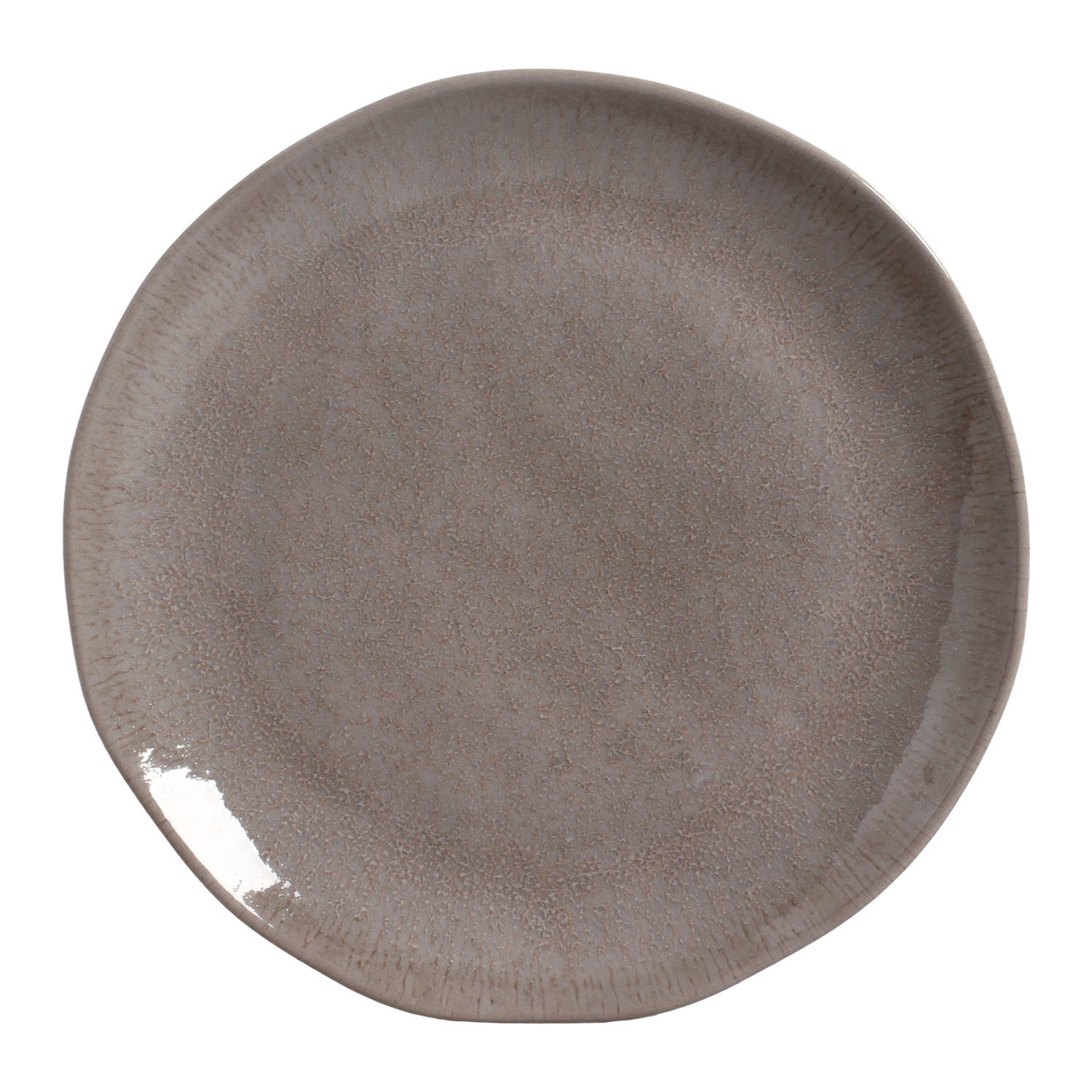 Organic Dinner Plate 26.5cm Shimeji