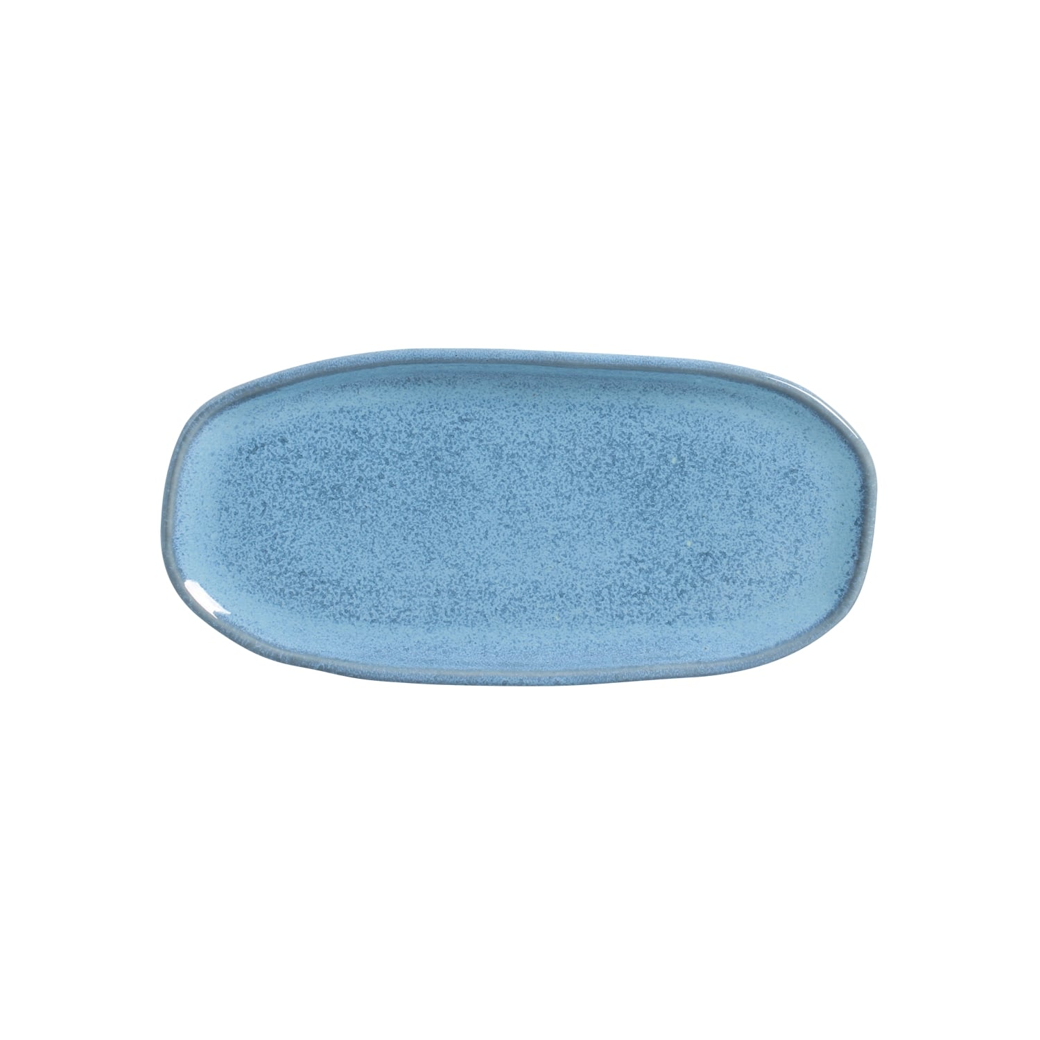 Organic  Oval Platter 23x11cm Breeze