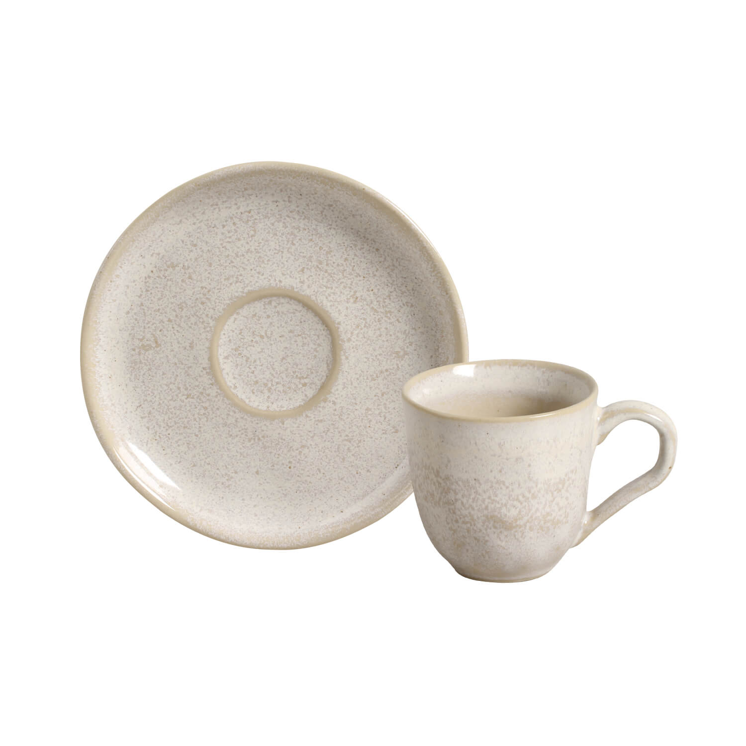 Bio Coffee Cup And Saucer 120ml Latte