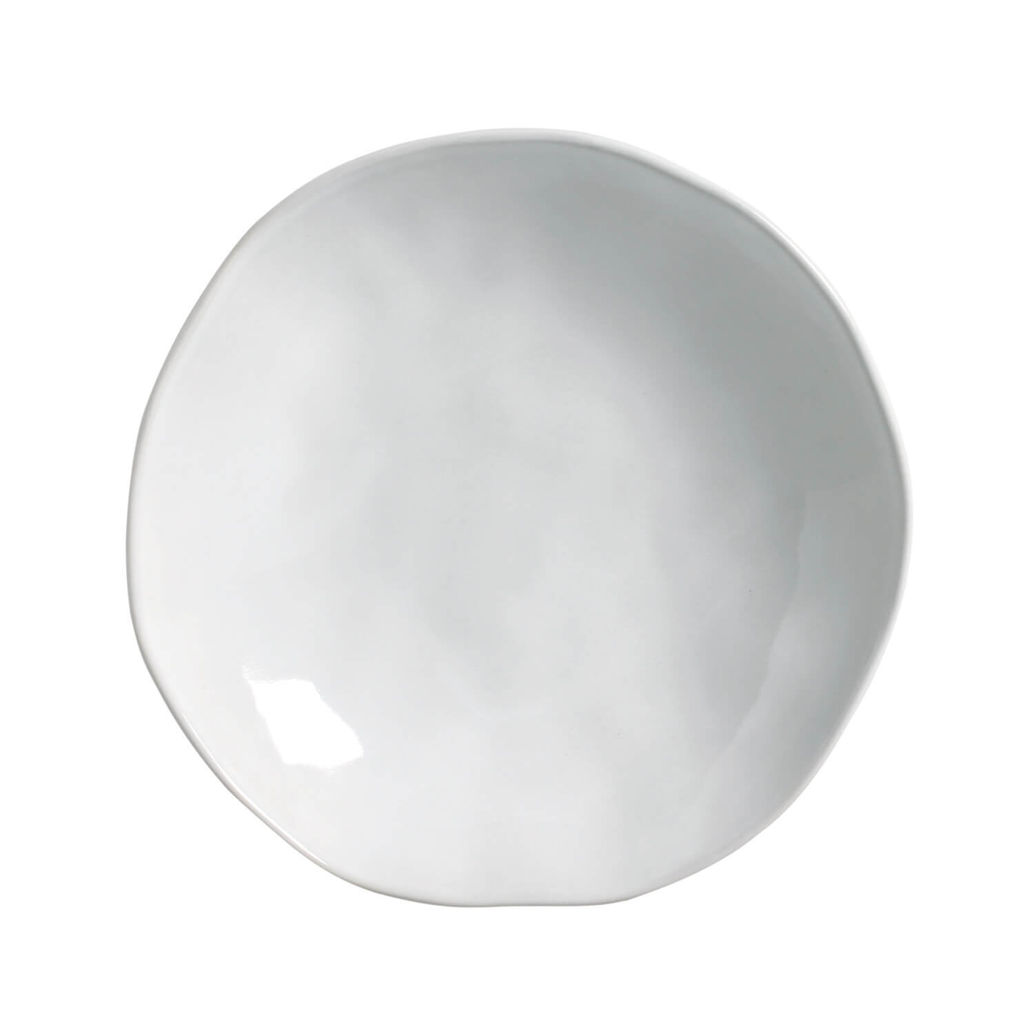 Organic Soup Plate / Bowl 21.2cm New White