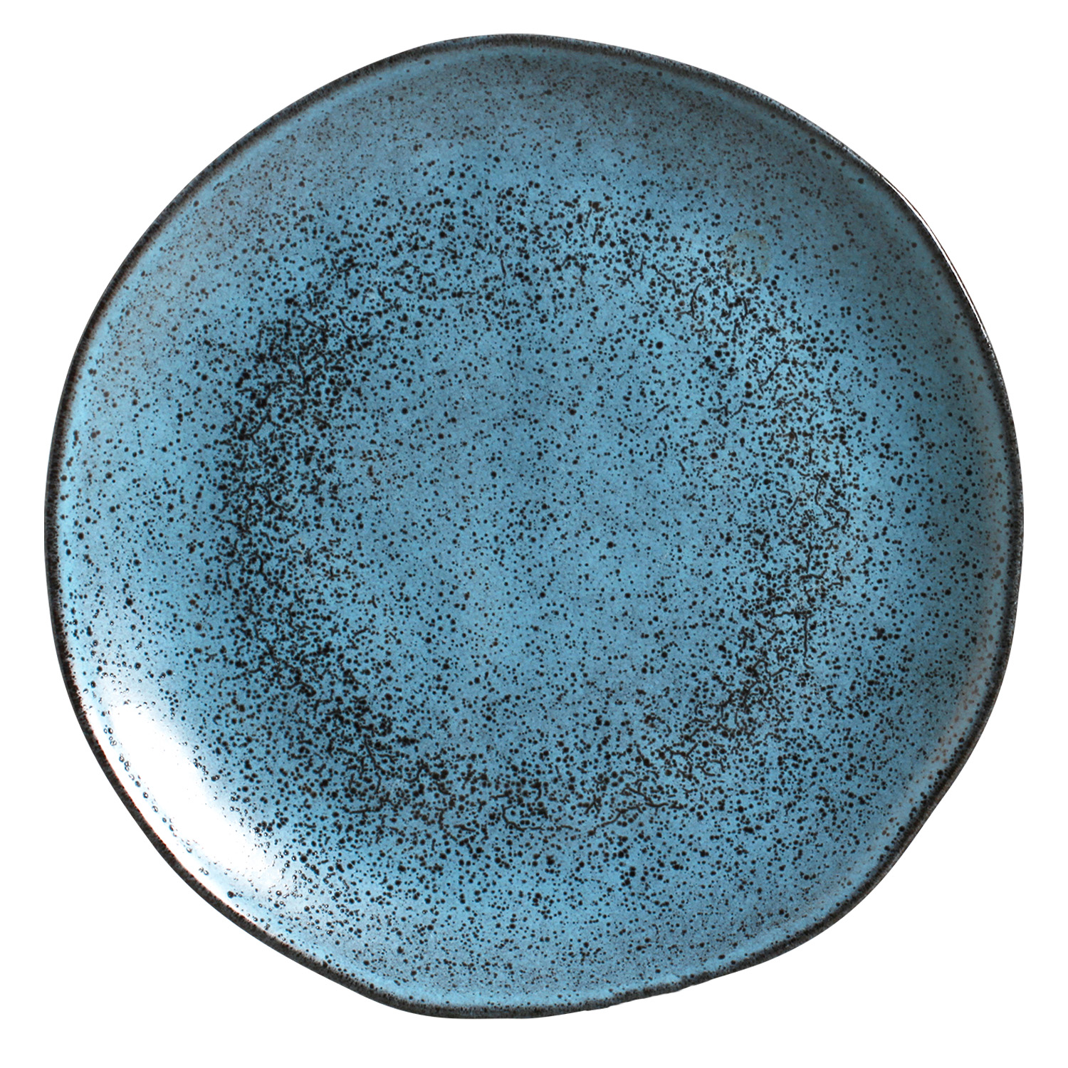 Organic Dinner Plate 26.5cm Petroleum