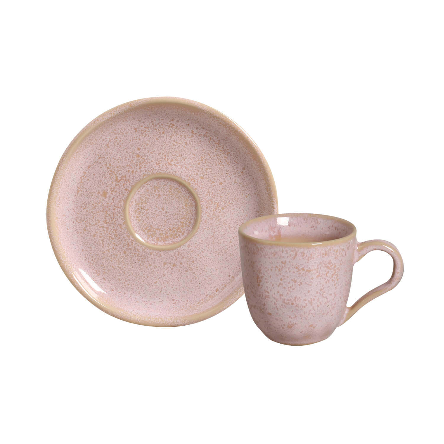 Bio Coffee Cup And Saucer 120ml Litchi