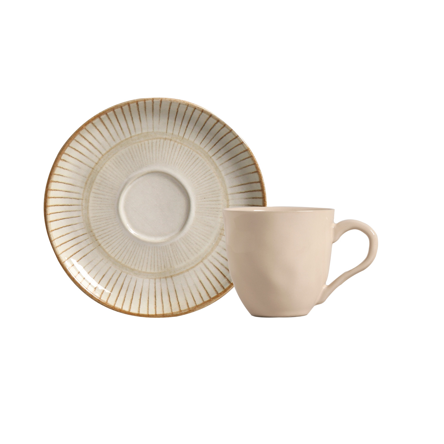 Bio Coffee Cup And Saucer 120ml Mirage