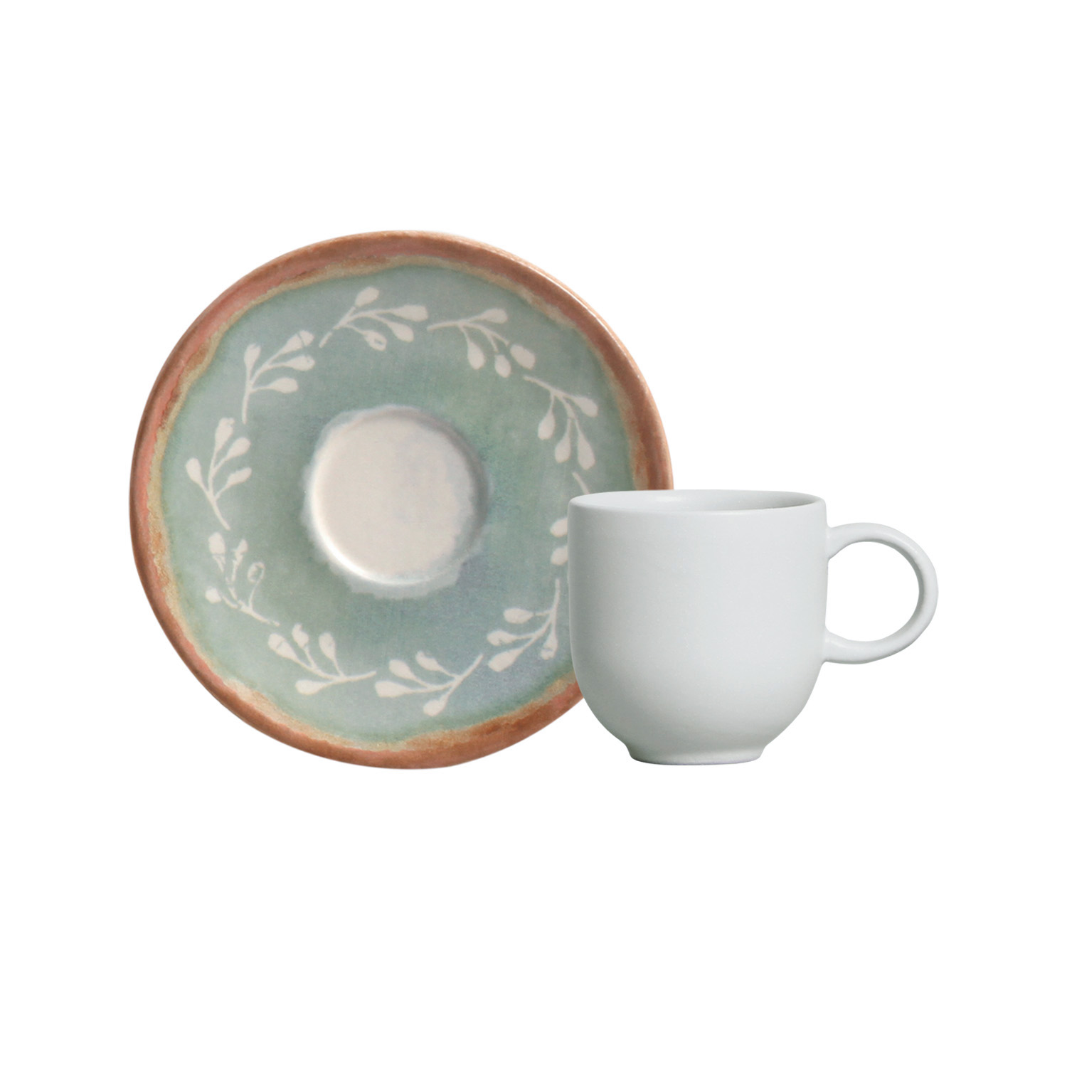Coup Coffee Cup And Saucer 97ml New Mediterrâneo
