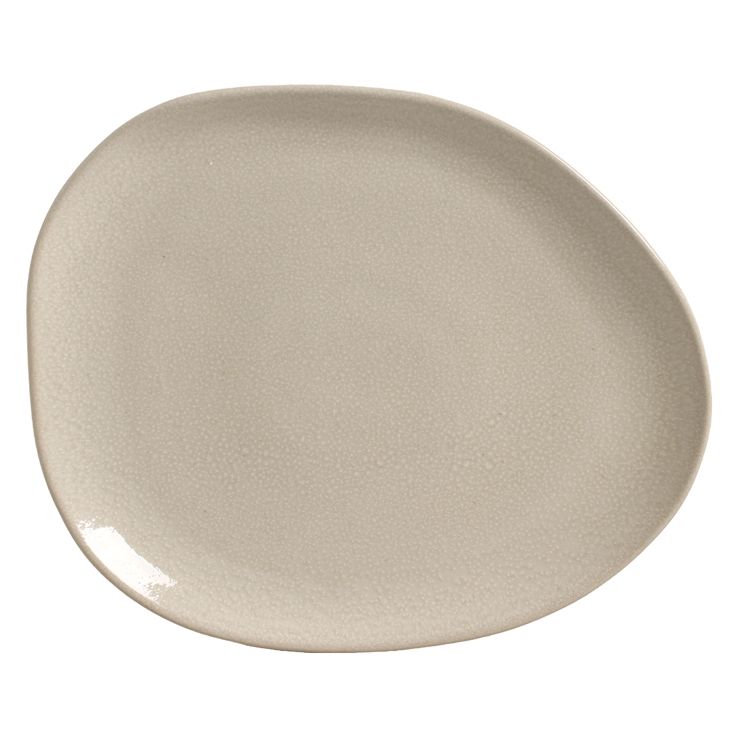 Organic Oval Dinner Plate 31cm Sol