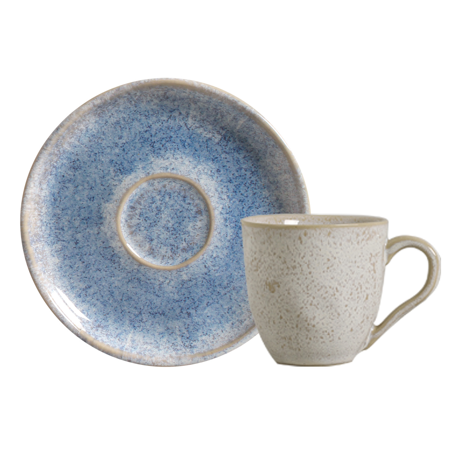 Bio Tea Cup And Saucer 170ml Wave