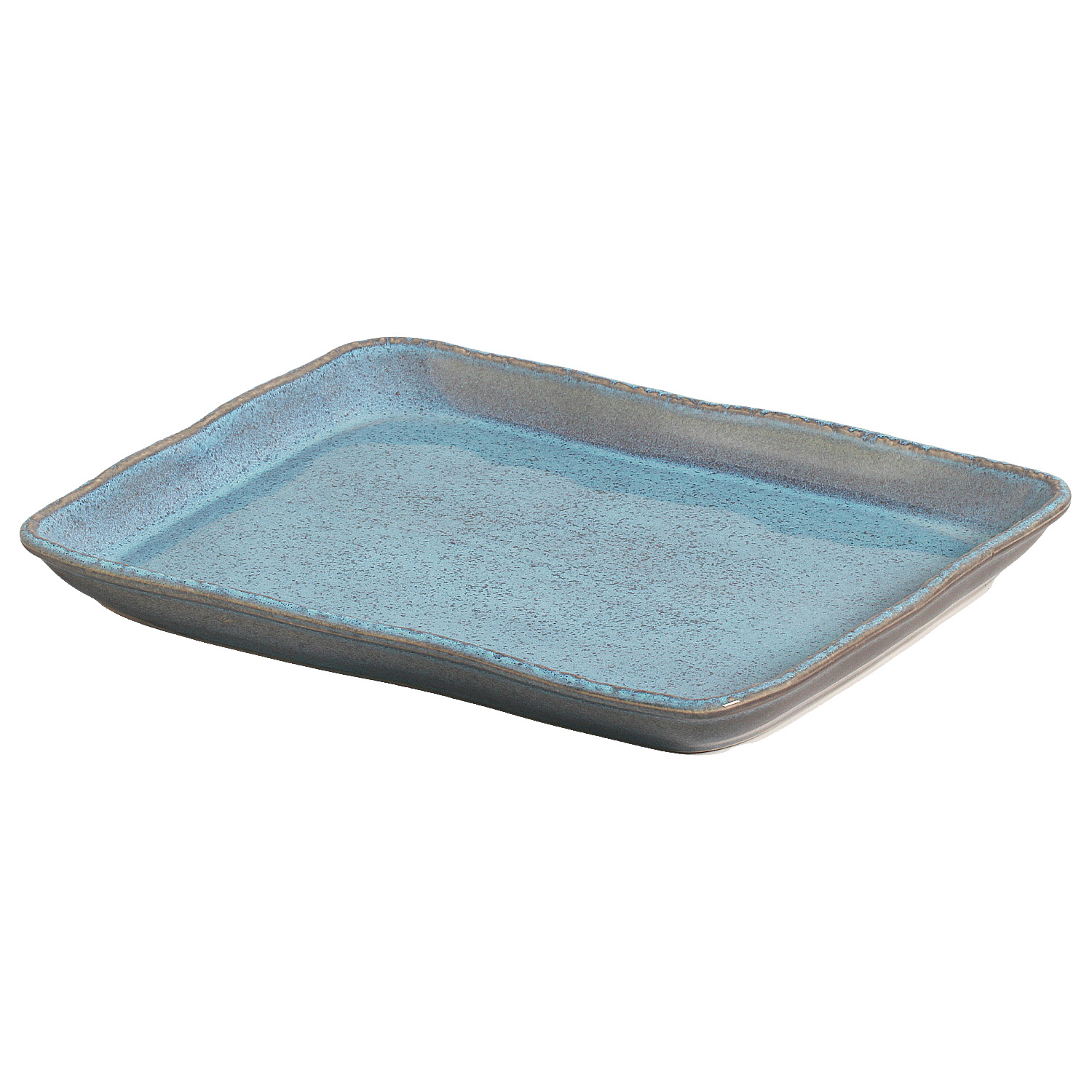 Eco Stone Rectangular Platter 32.5X26.5cm 1271ml Breeze