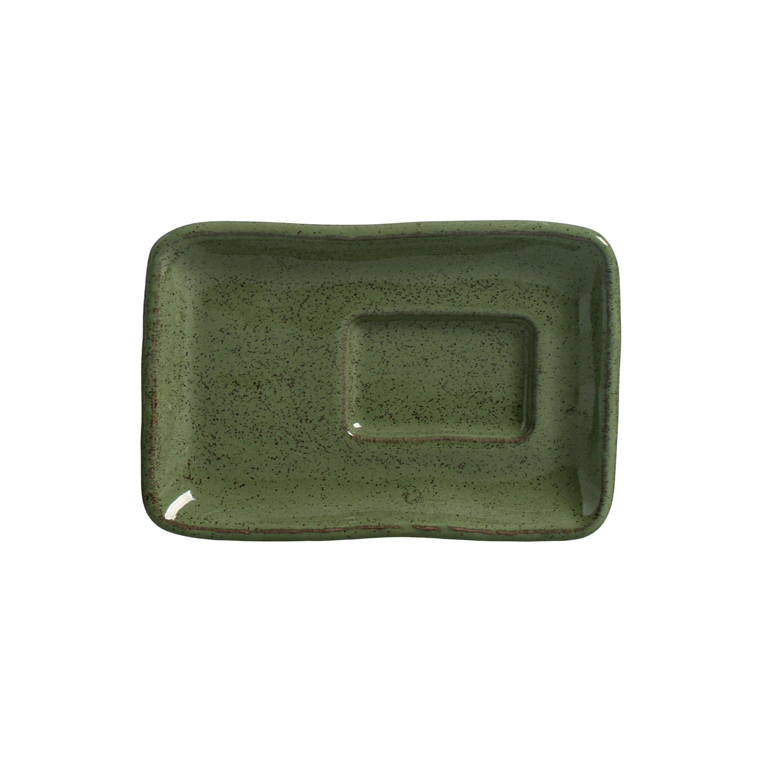Eco Stone Platter 18.5X13.5cm Jade