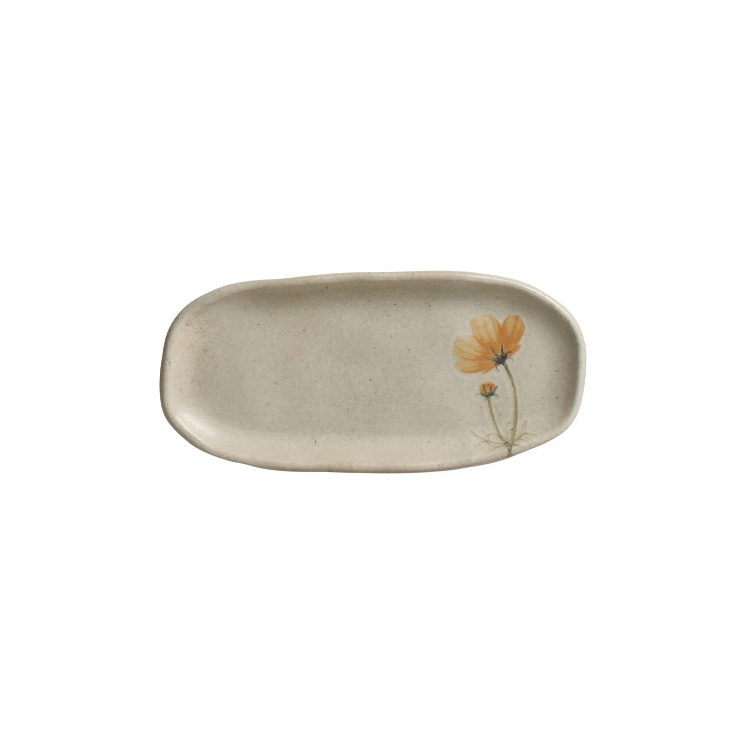Organic  Oval Platter 16.5x8cm Campestre