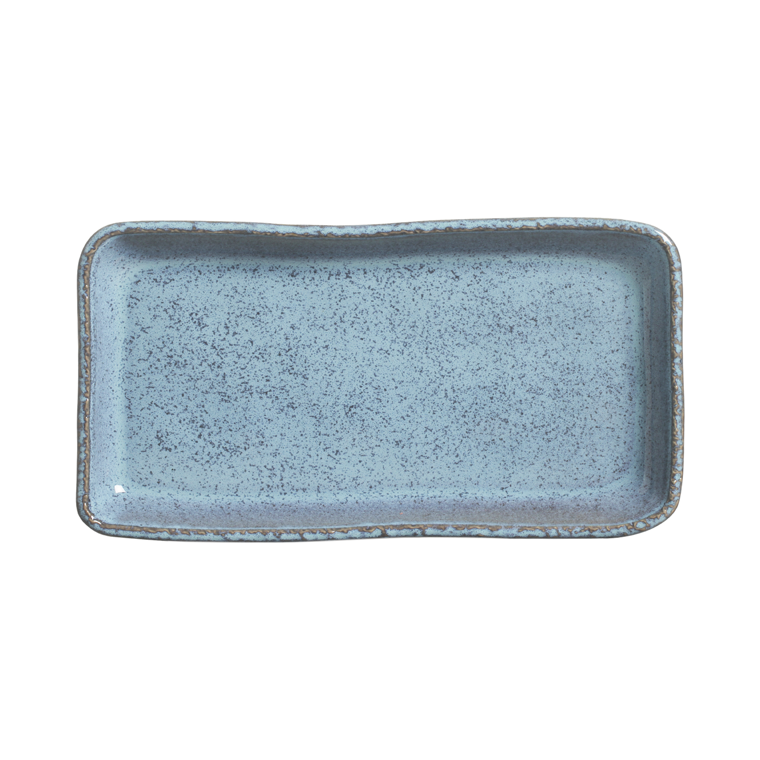Eco Stone Rectangular Platter 32.5x17.3cm 883ml Breeze